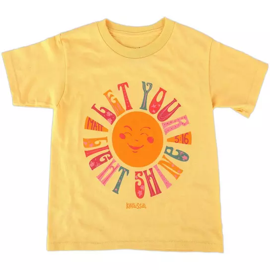 Let Your Light Shine Kids T shirt Let Your Light Shine Kids T shirt
