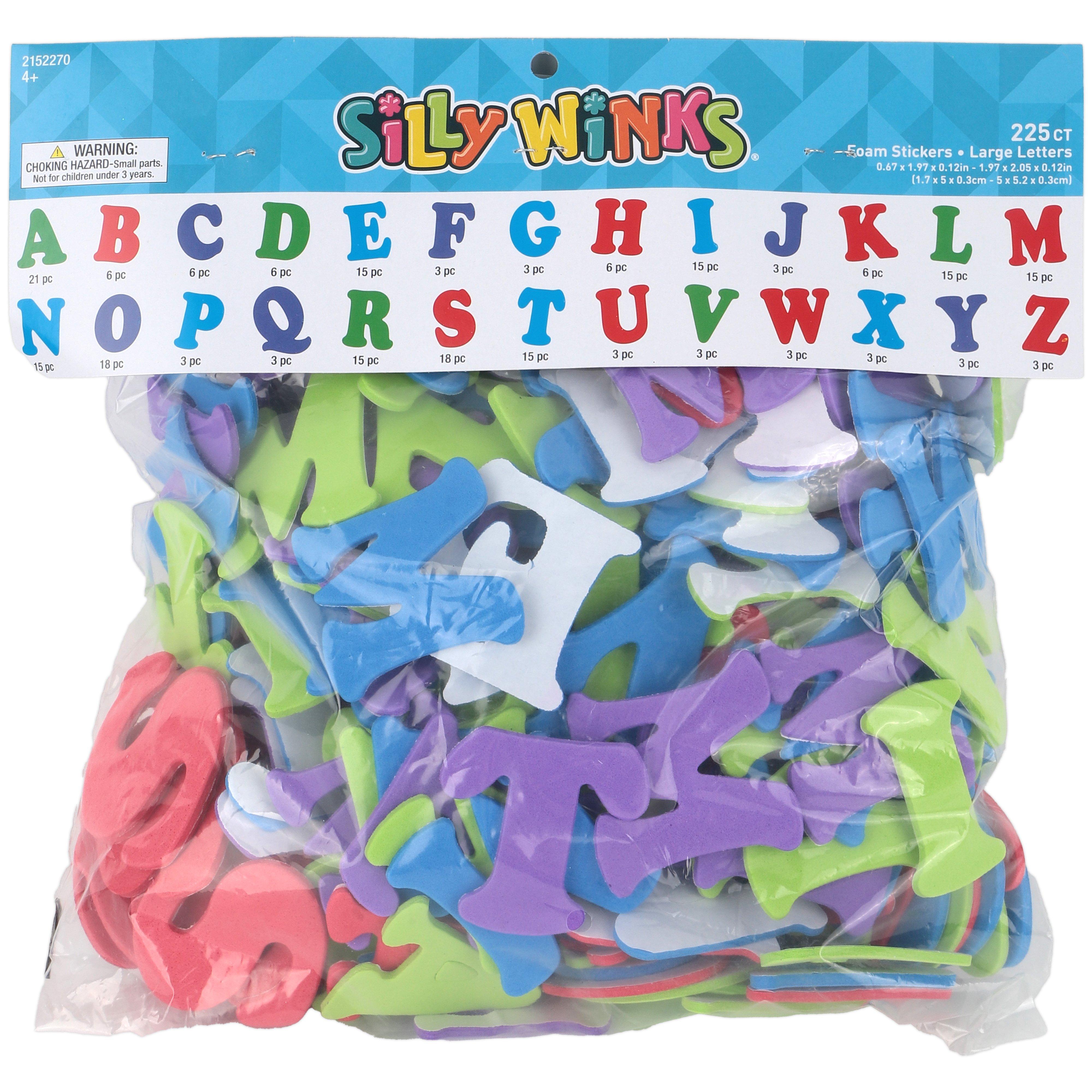 Alphabet foam letters on sale