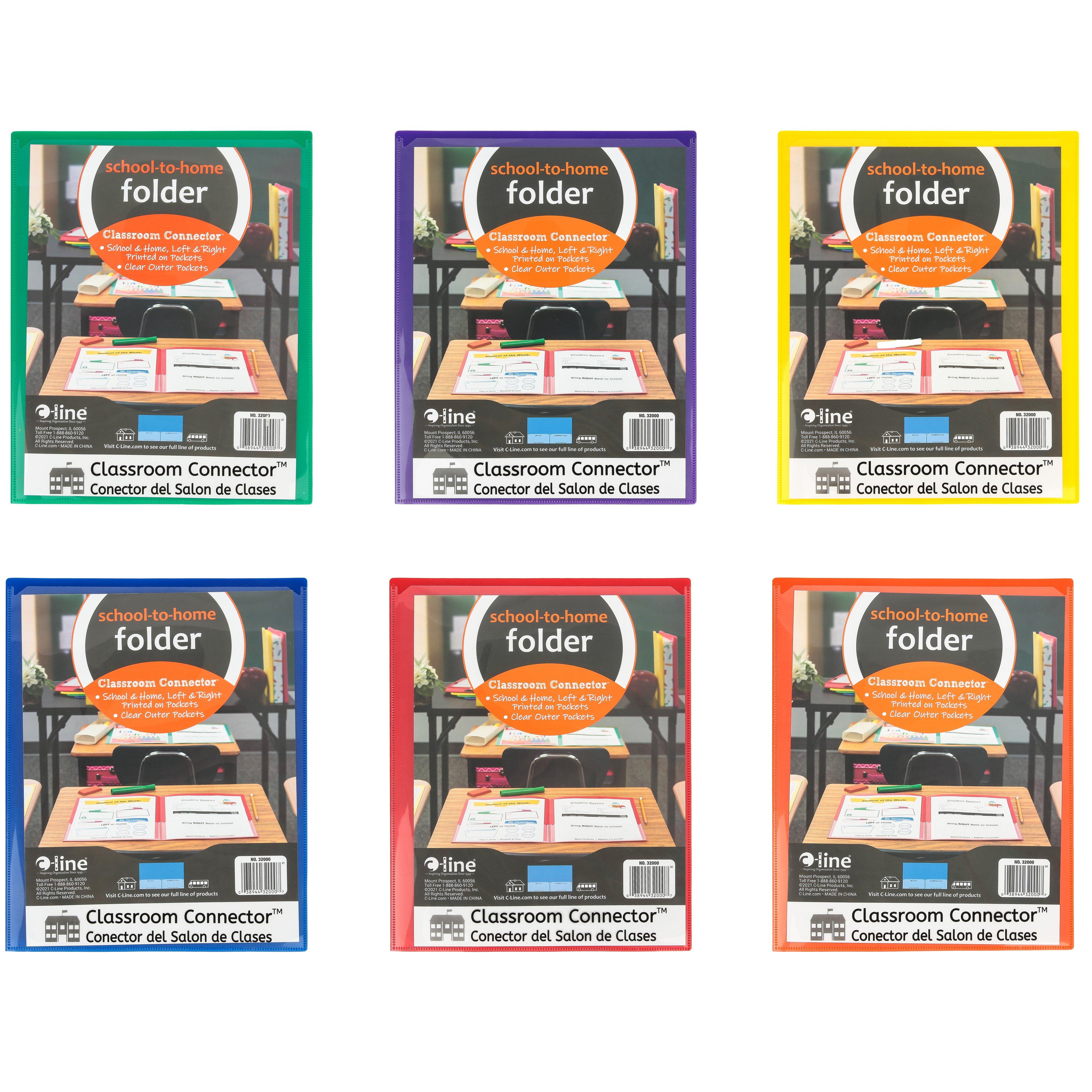 Classroom Connector School & Home Folder, Assortment, 1 count | Mardel ...