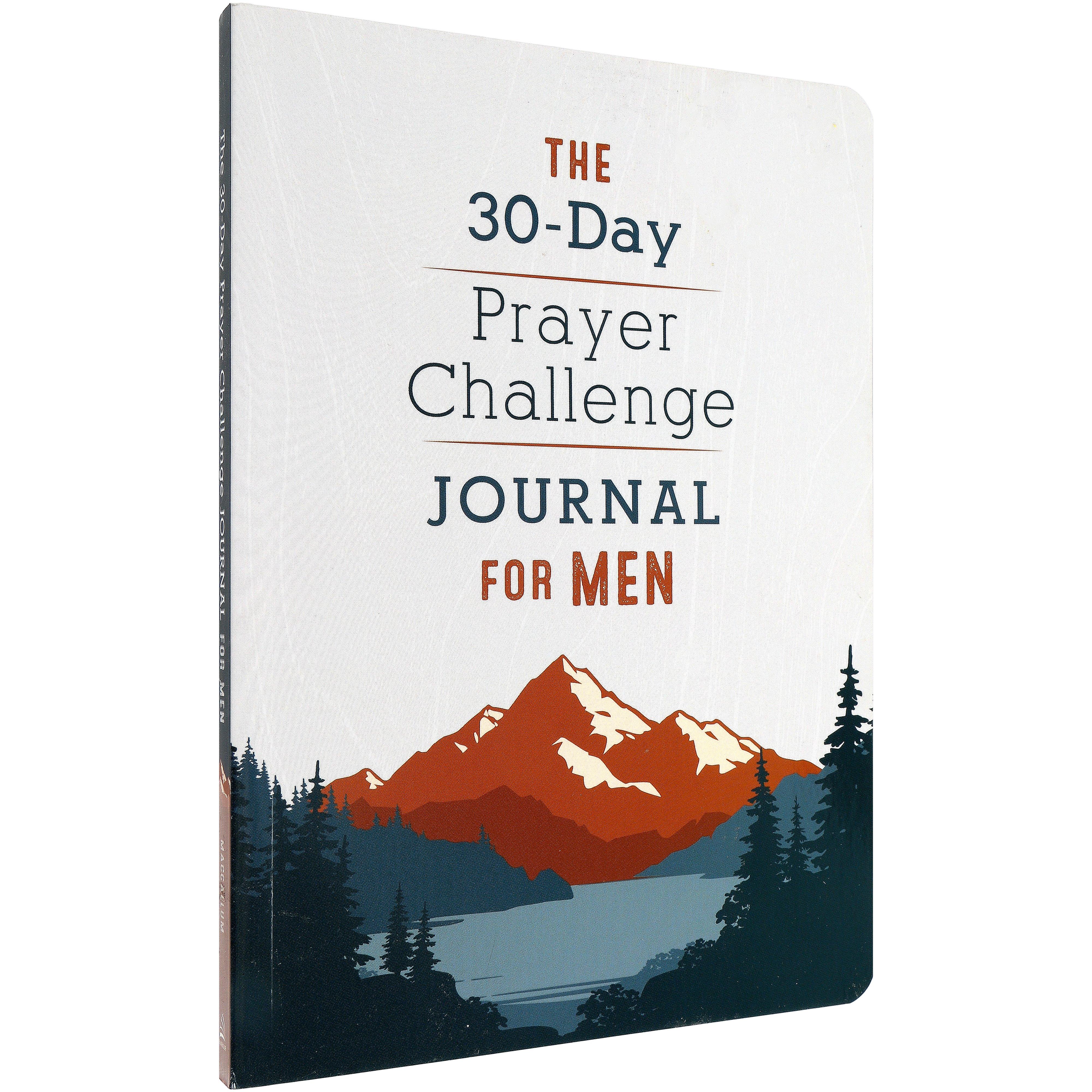 30-Day Prayer Challenge Journal for Men, by Jess MacCallum 