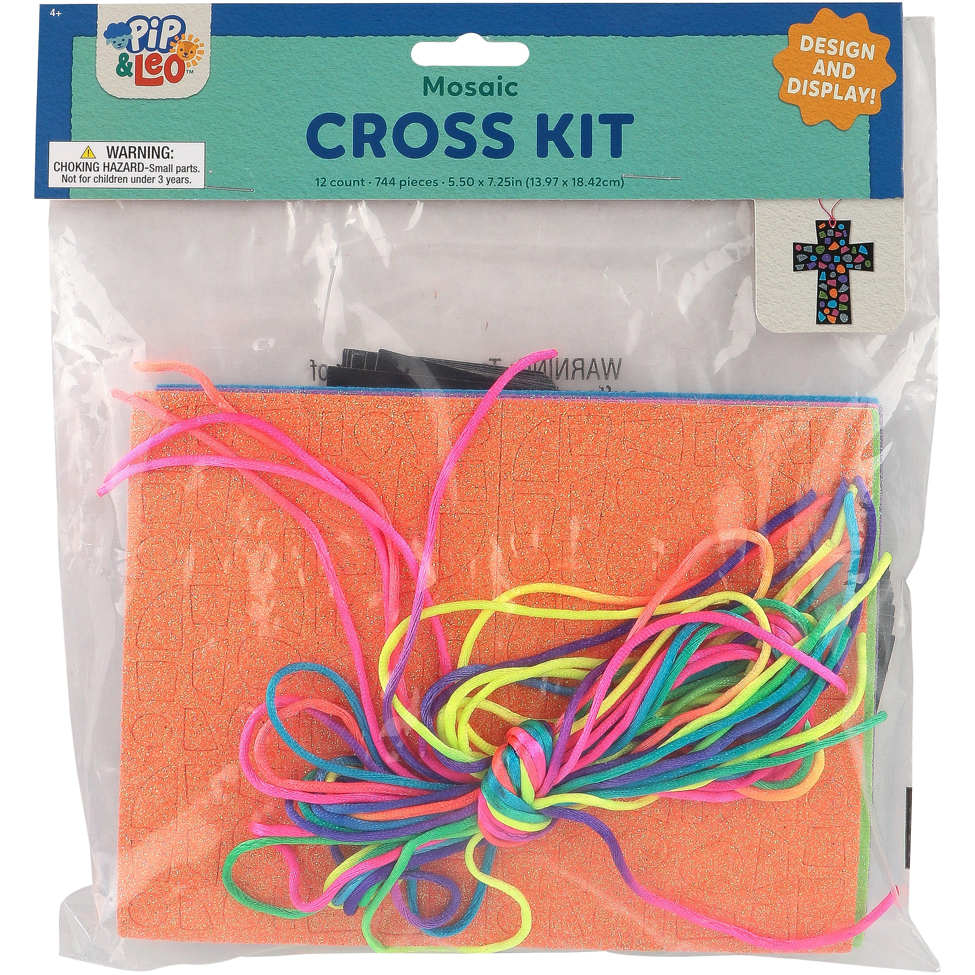 Mosaic Cross Kit, by Pip & Leo, 12 Count | Mardel | 4159828