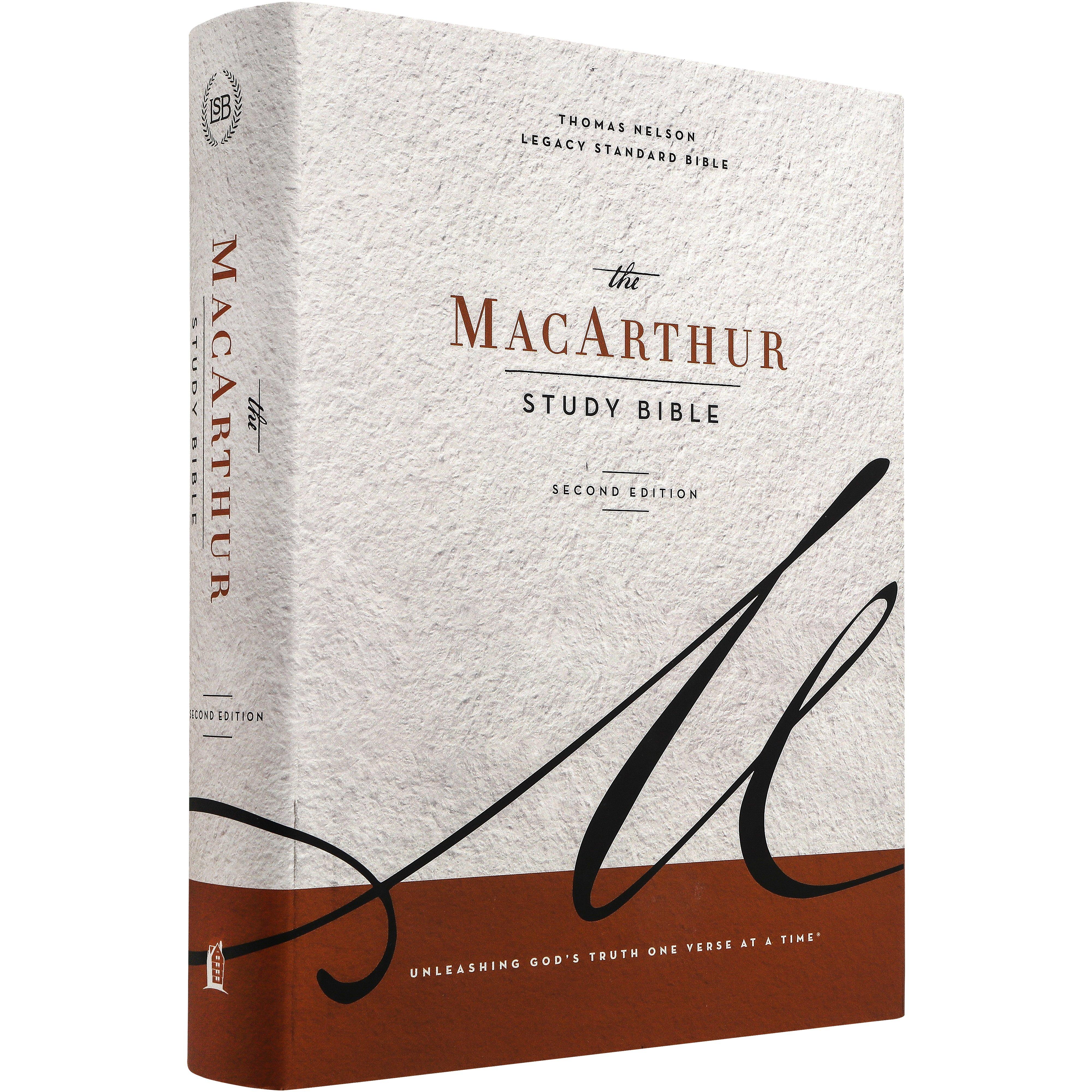 LSB MacArthur Study Bible 2nd Edition, Hardcover | Mardel