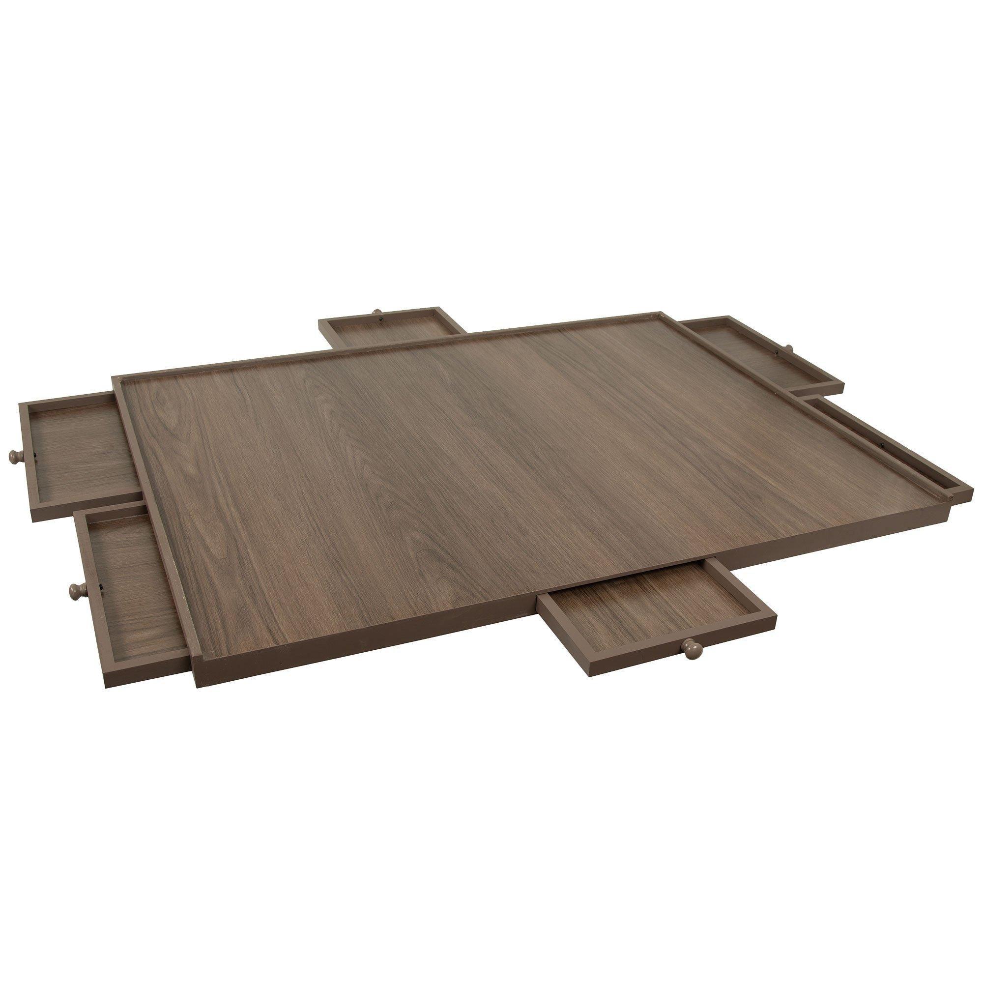 Puzzle Table with Drawers, 34.8 x 26.9 inches | Mardel | 4170783