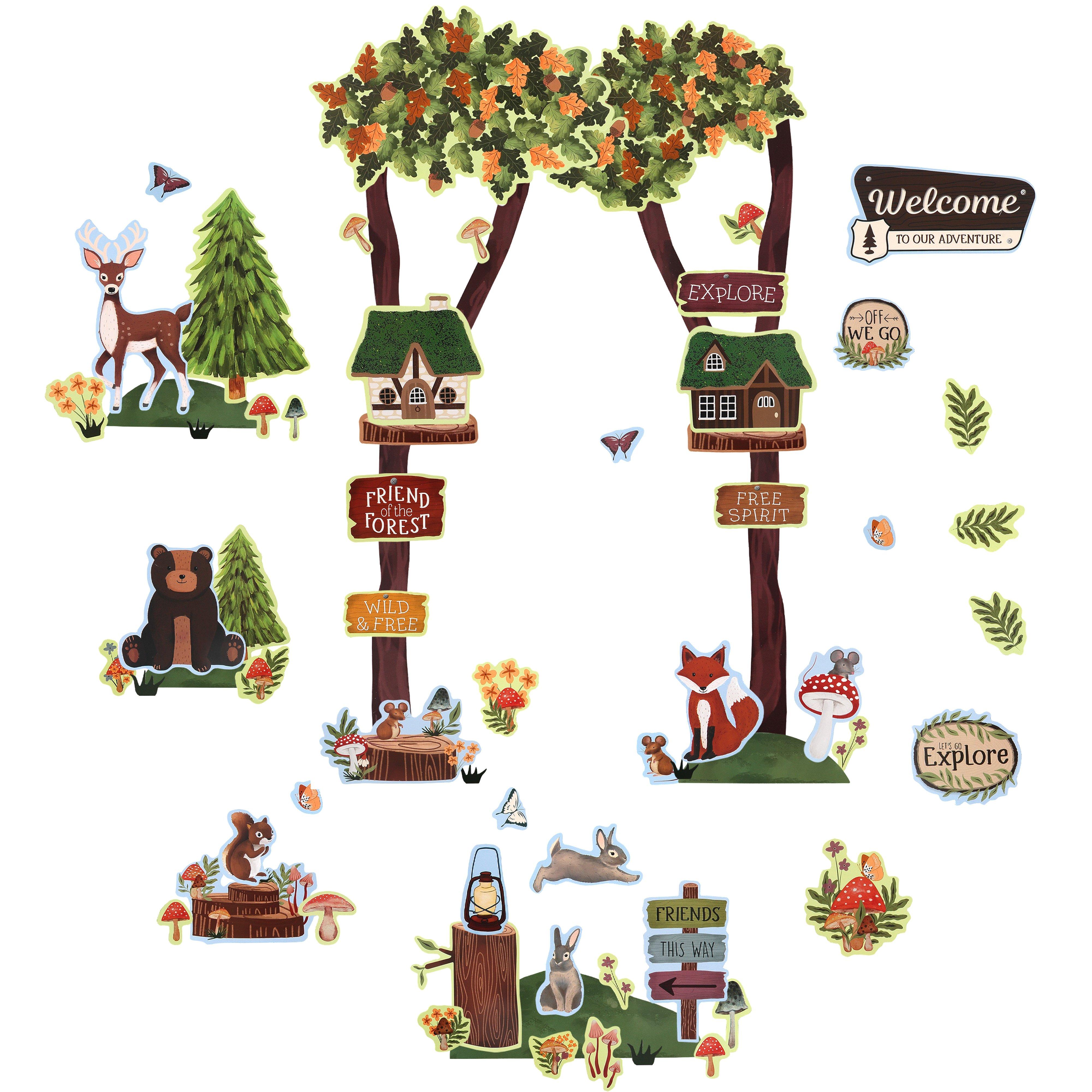 Forest Friends Mini Bulletin Board Set, by Renewing Minds, 68