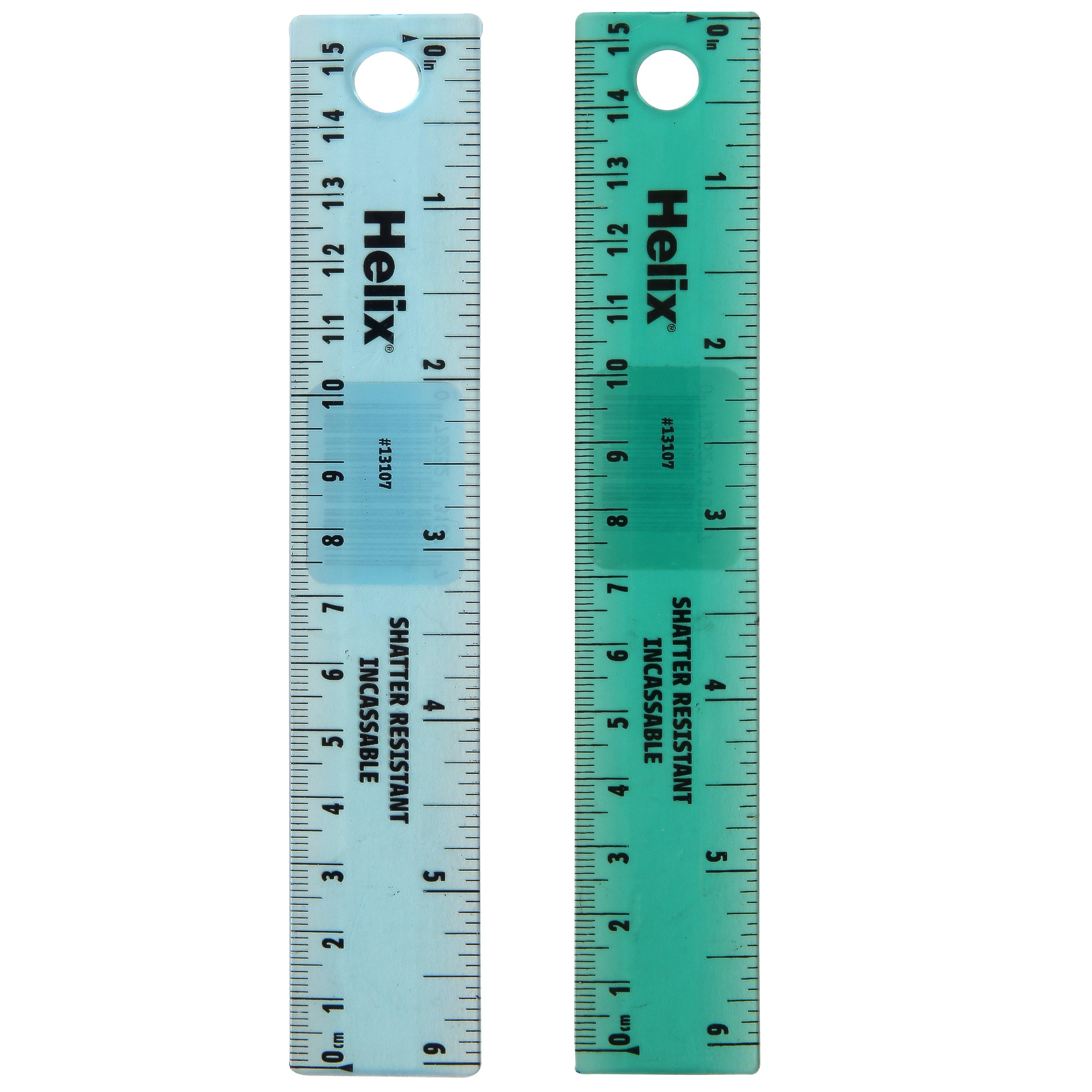 Helix Ring Binder Ruler, 6 inches, Assortment | Mardel | 4199907