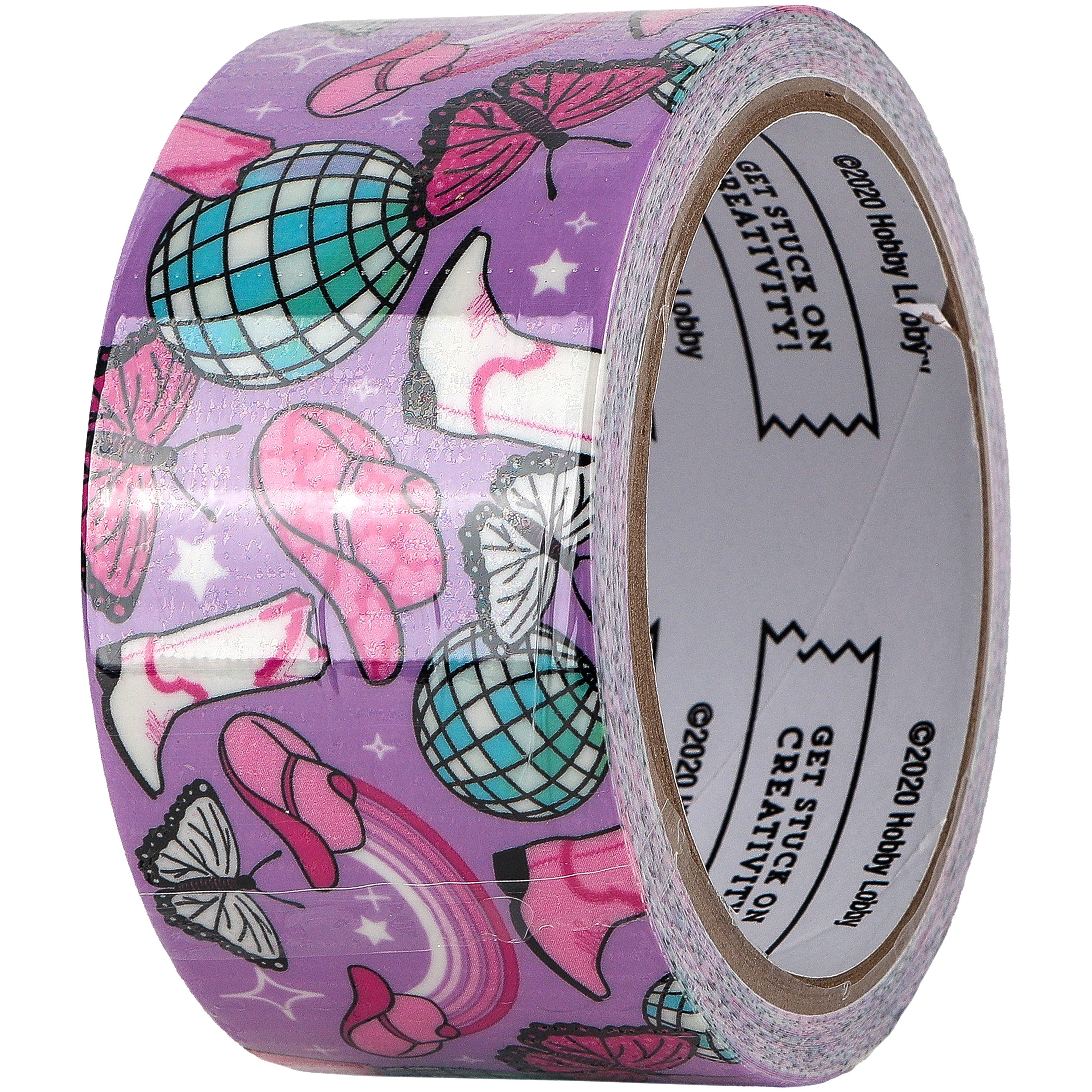 Disco Cowgirl Art Project Tape, inches x 10 yards Mardel