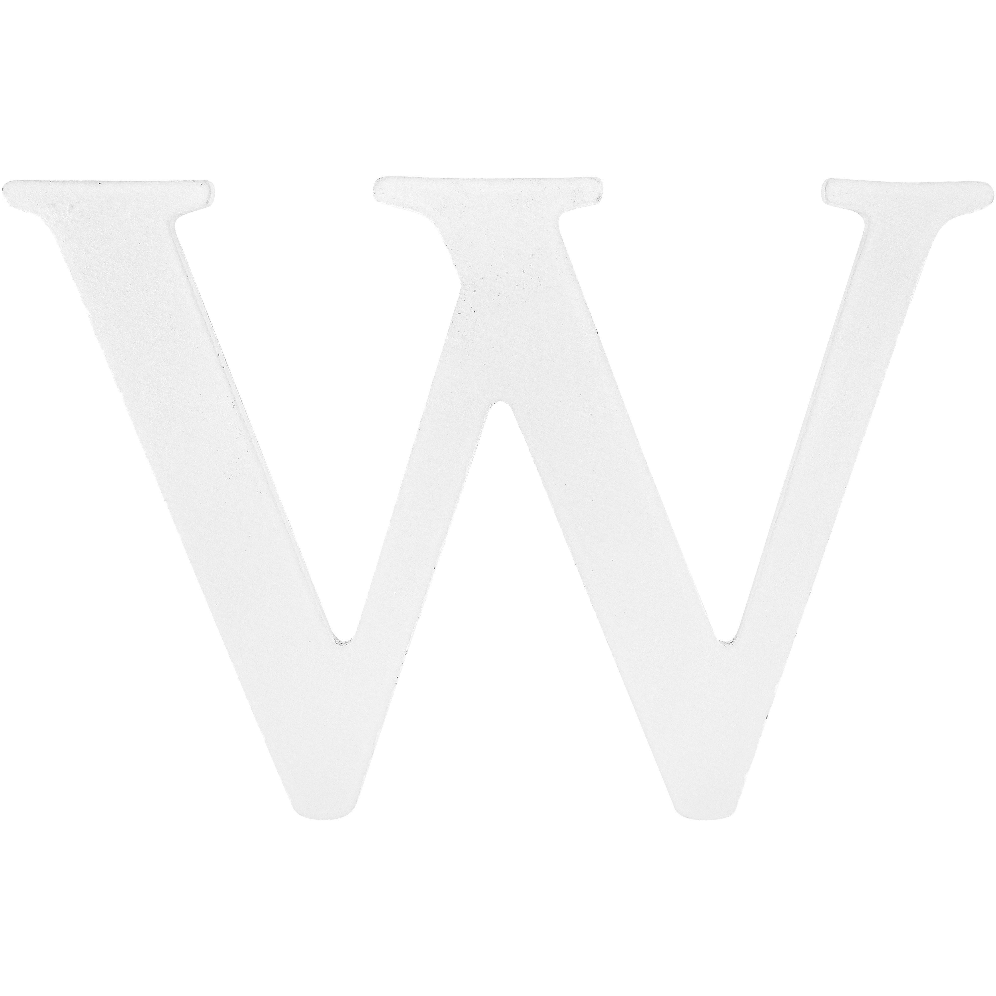 Wooden Letter W, 4.5 inches | Mardel | 4218202
