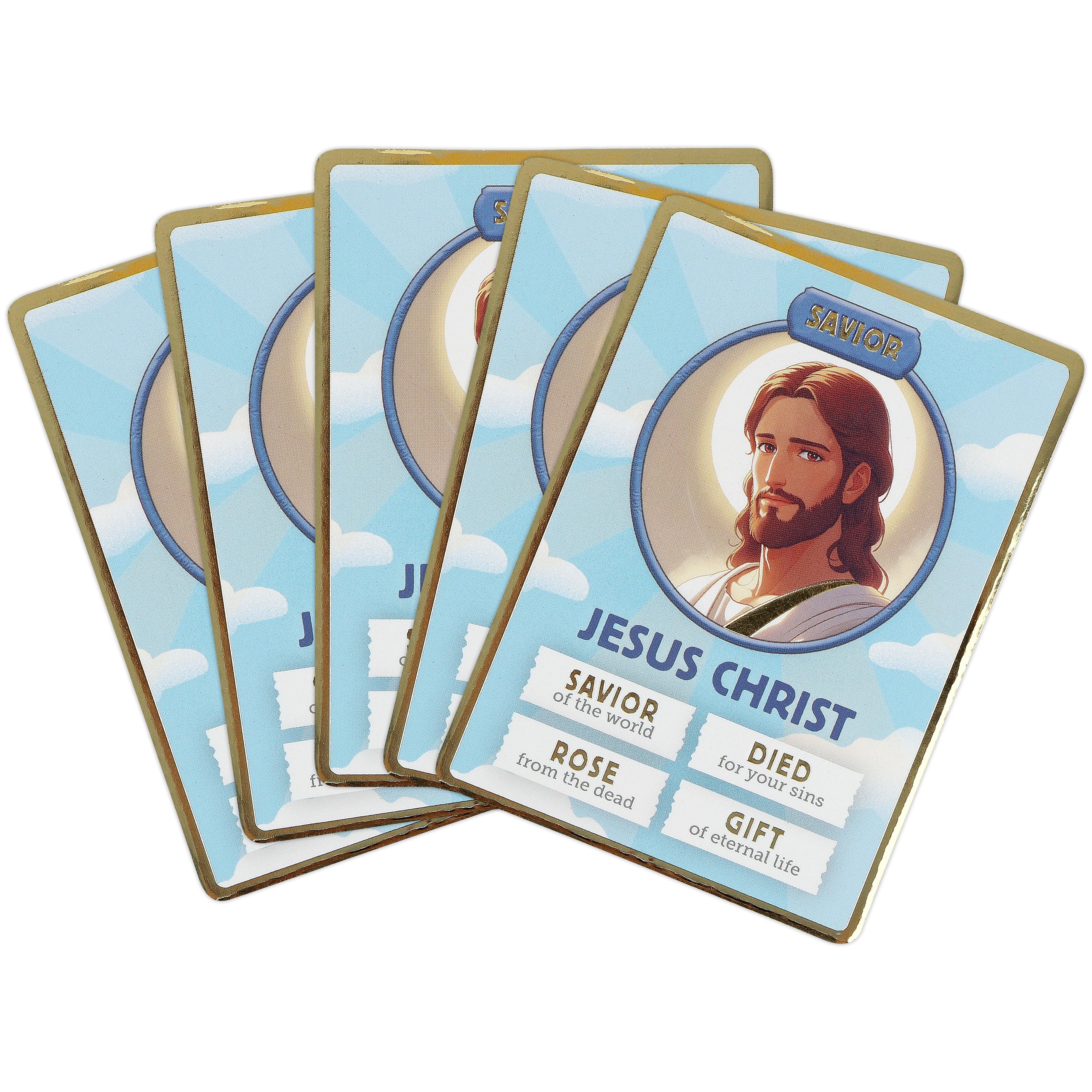 Jesus Christ Trading Card Gospel Tracts, by Salt & Light, 25 count ...