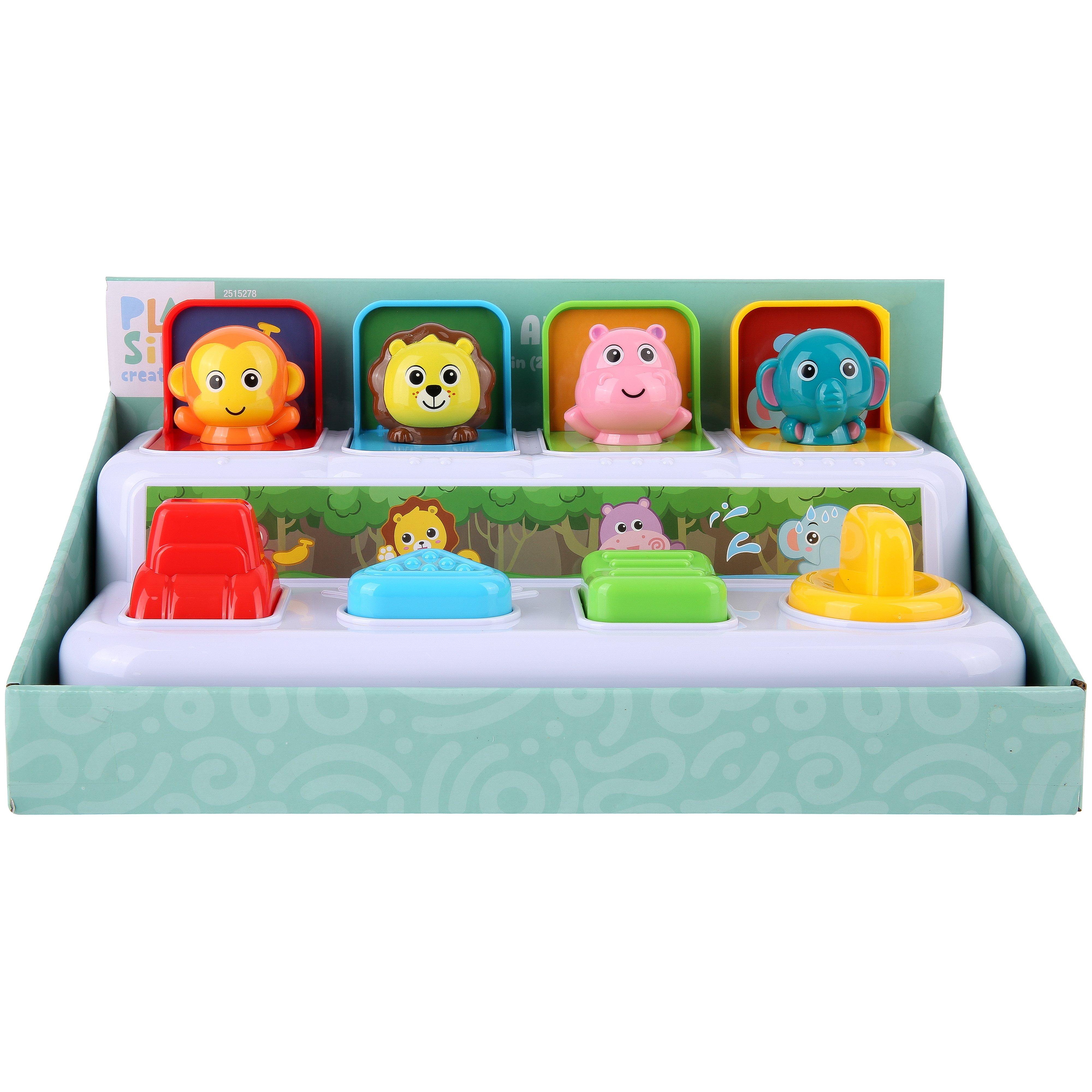 Pop-Up Animals Early Learning Peekaboo Toy, Ages 12 Months & Up ...