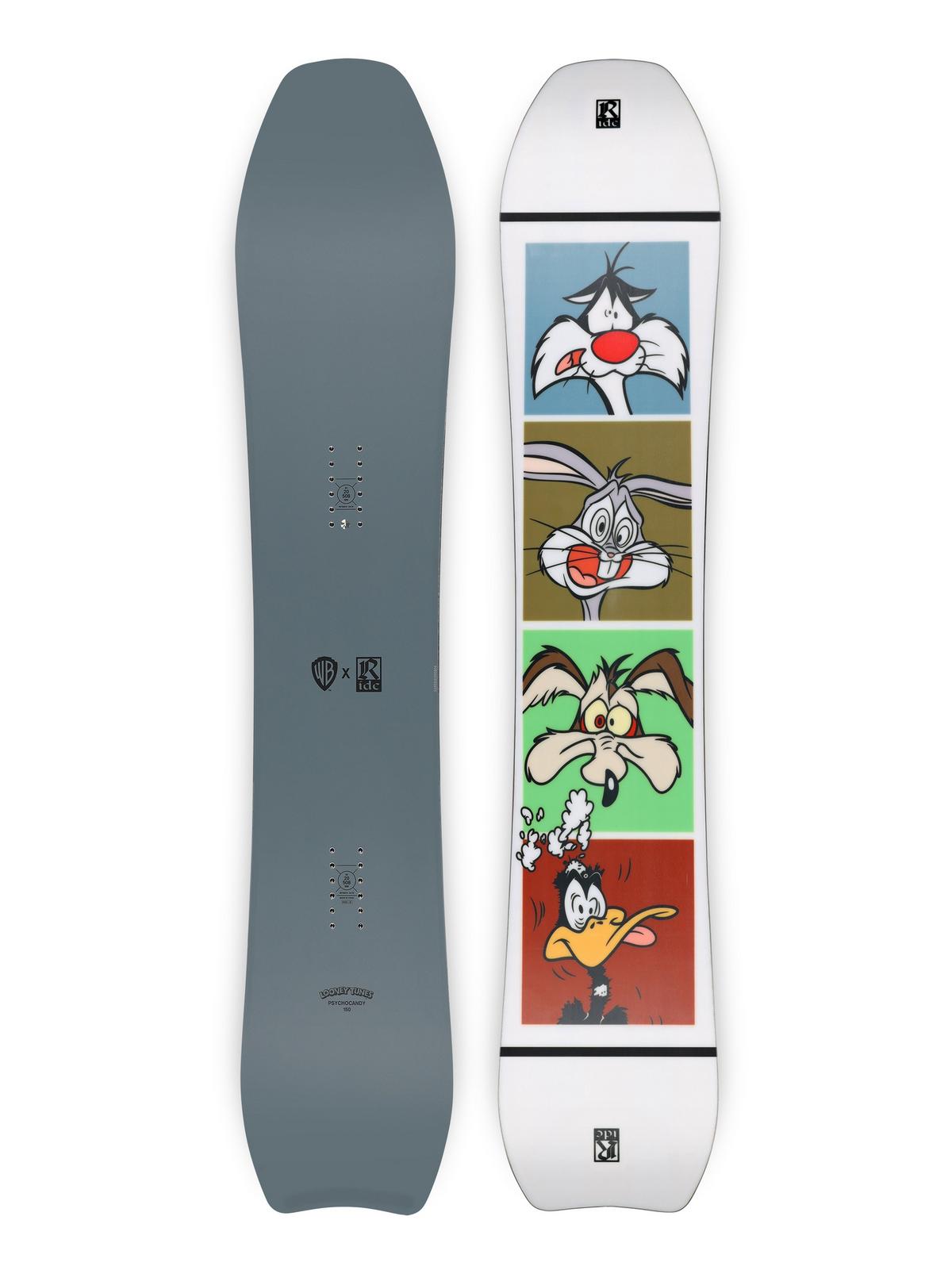 RIDE X Looney Tunes Psychocandy Snowboard 2023 | RIDE Snowboards