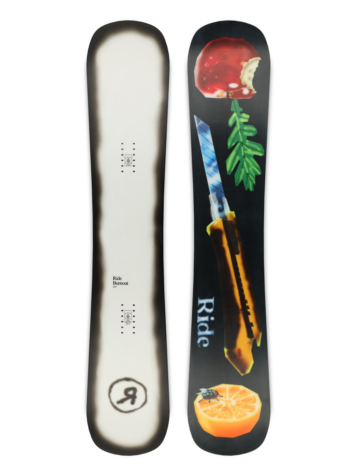 スノーボード RIDE BURNOUT 154W 23-24 23－24【RIDE】BURNOUT 152cm | ムラサキスポーツの中古