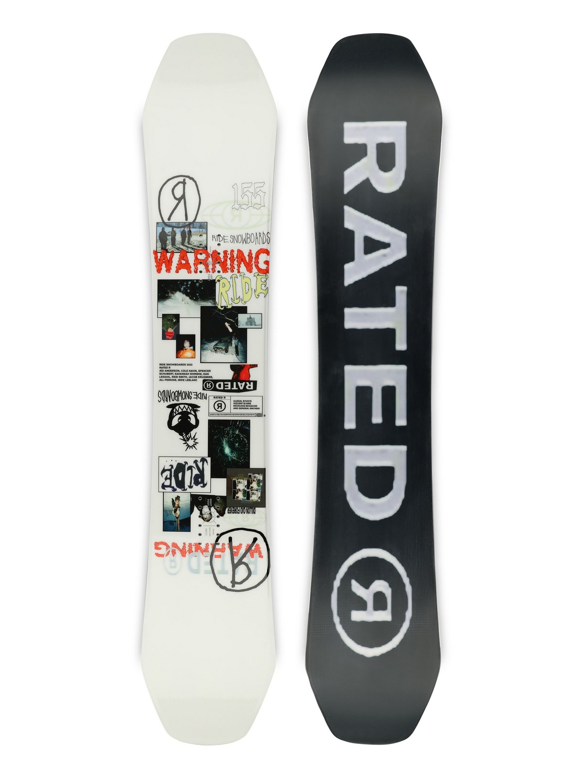 RIDE Team Benchwarmer Snowboard 2024 | RIDE Snowboards