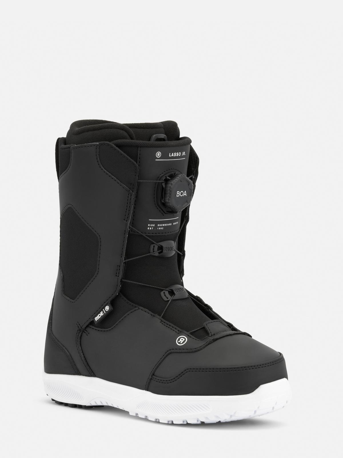 Ride Lasso Snowboard Boots 28: Scarponi Da Snowboard Uomo Con BOA E Flex Medio-Alto
