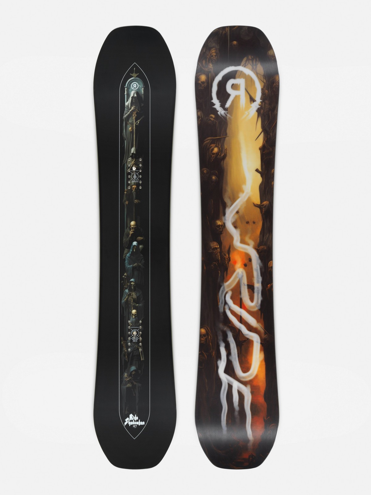 【美品】RIDE SHADOWBAN スノーボード 151cm Ride Shadowban Men's Snowboard, 151