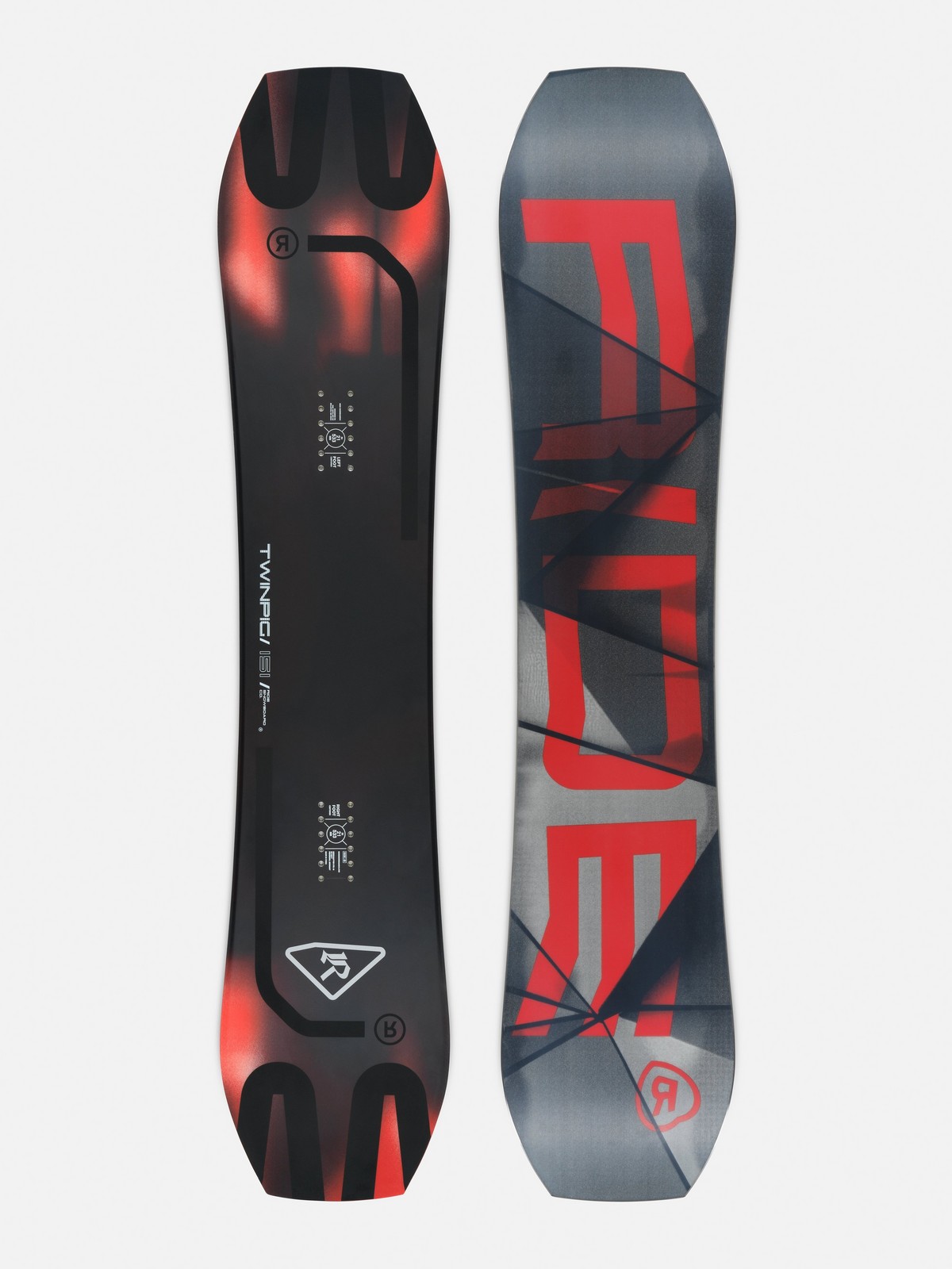 RIDE TWINPIG Snowboard 2027 | RIDE Snowboards