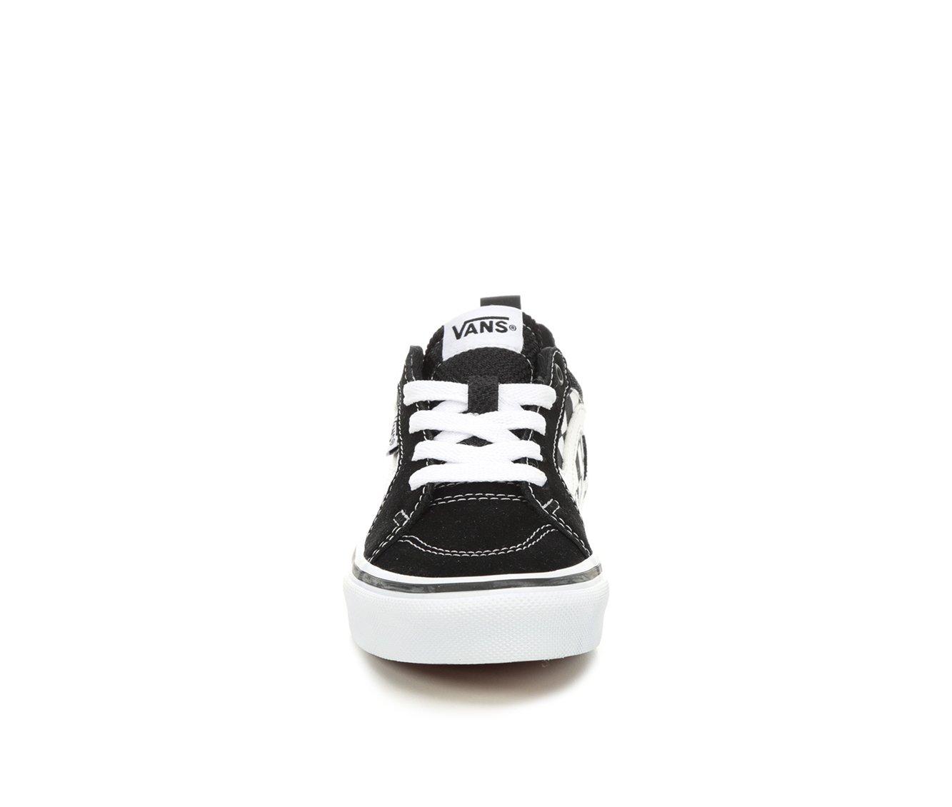 Vans Unisex Authentic Solid Canvas Skateboard Sneakers, Black, 4.5 M