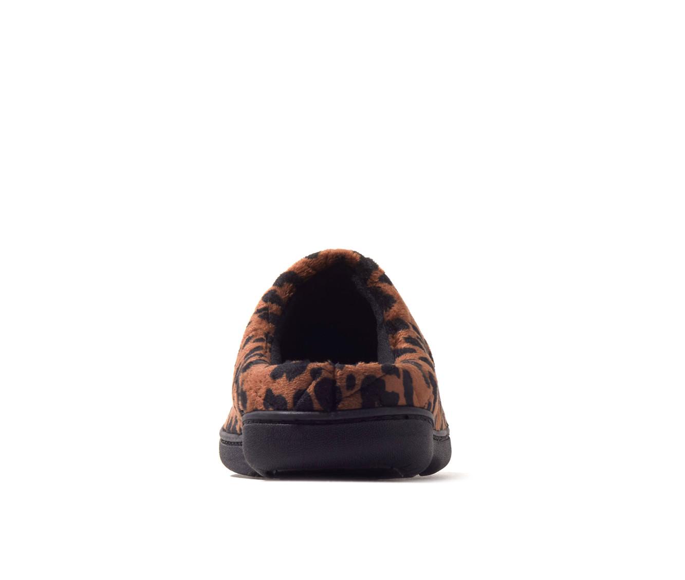 Dearfoams Darcy Velour Clog with Quilt Cuff Slippers