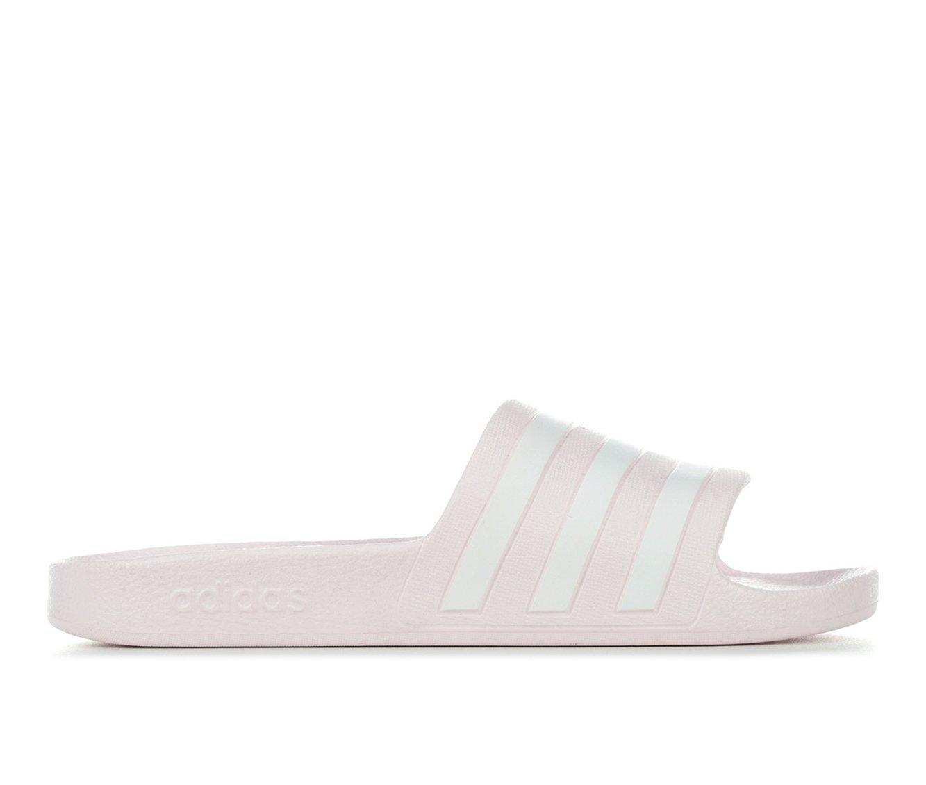 Adilette aqua slides sales grey