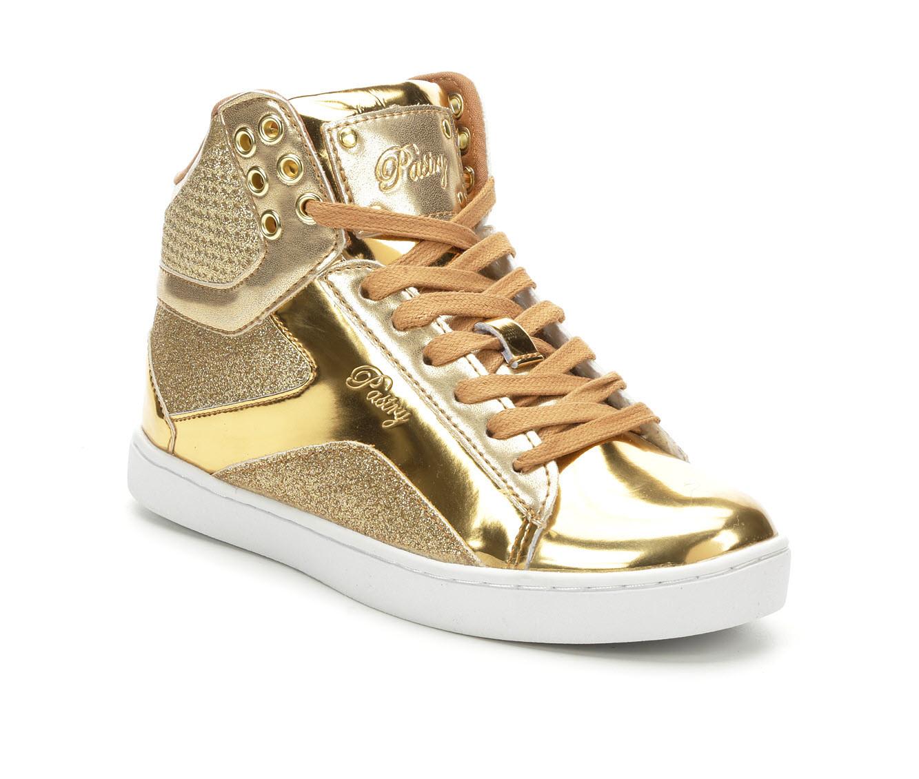 Women's Pastry Pop Tart Glitter High Top Sneakers