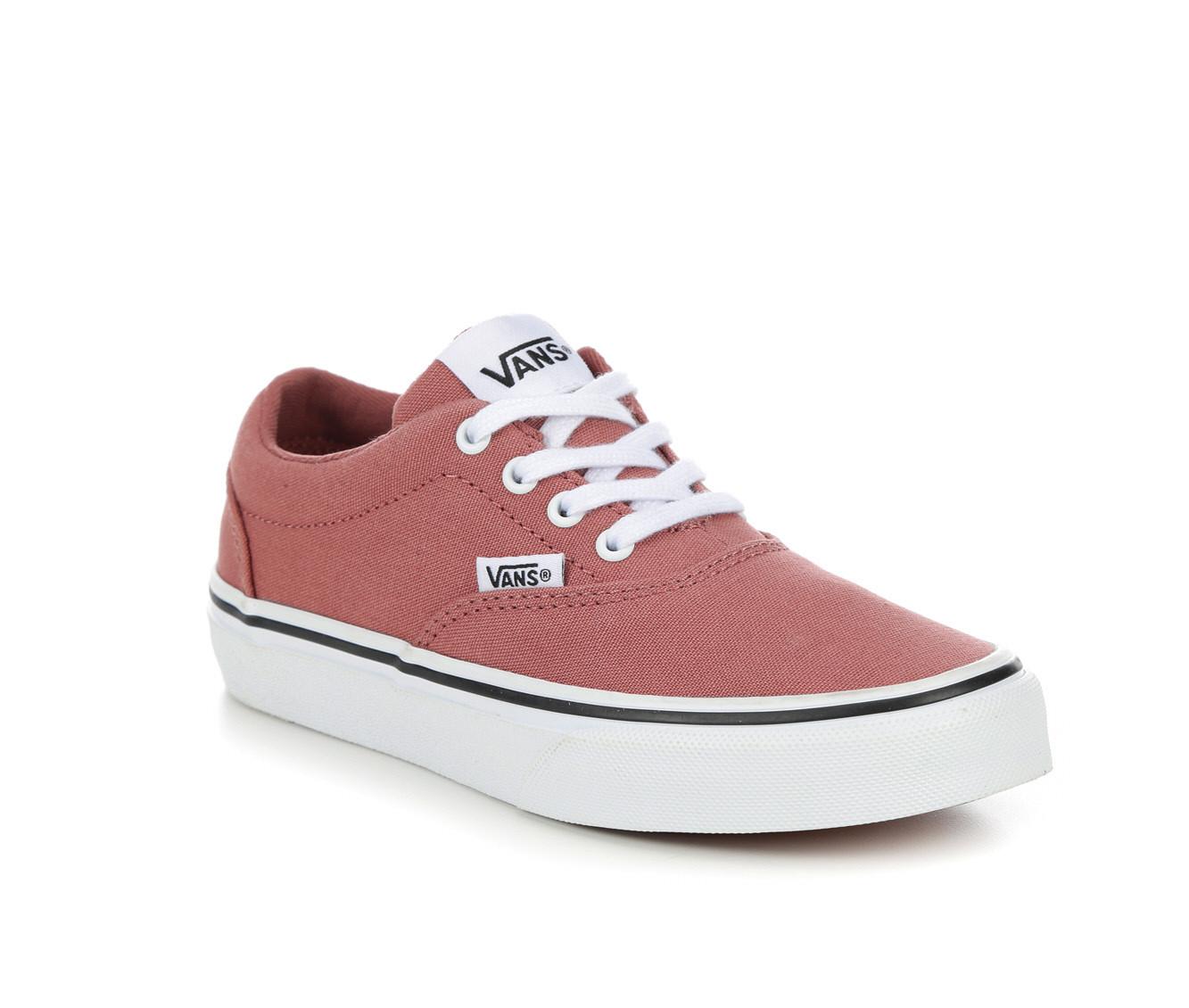 Girls on sale vans red