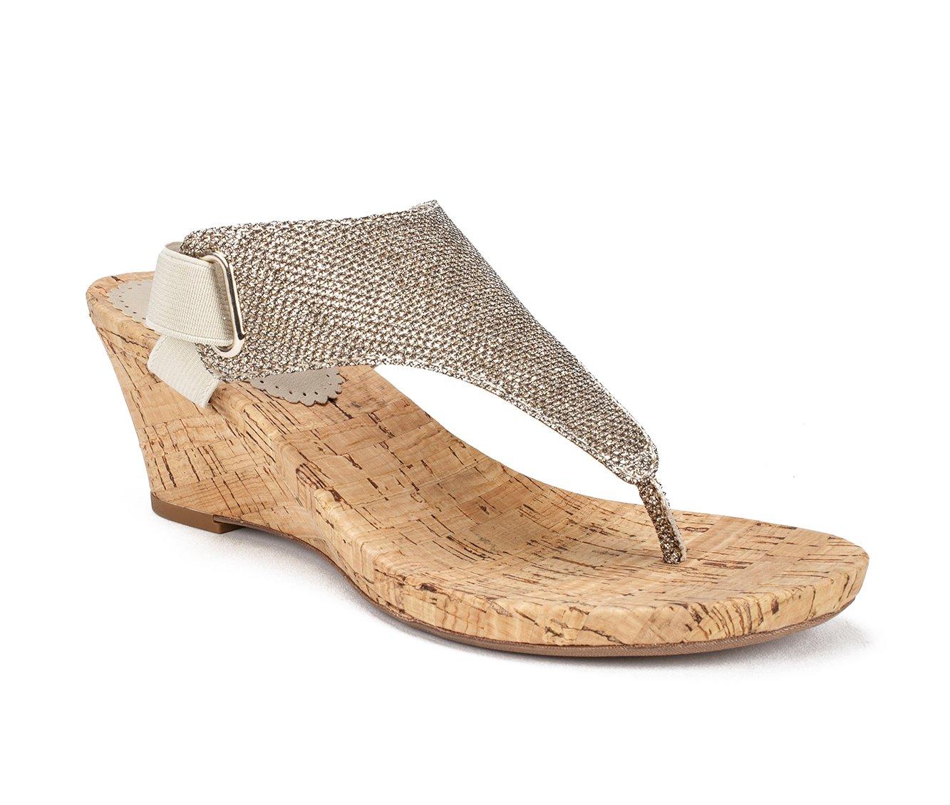 Women's White Mountain All Good Wedge Sandals