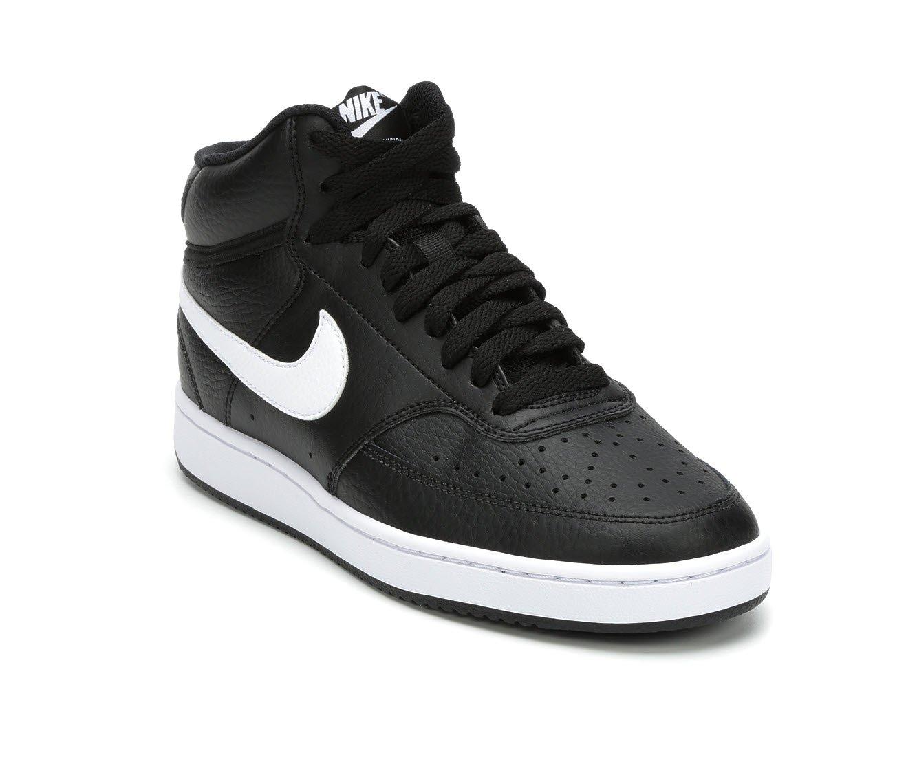 Women s Nike Court Vision Mid Sneakers Shoe Carnival