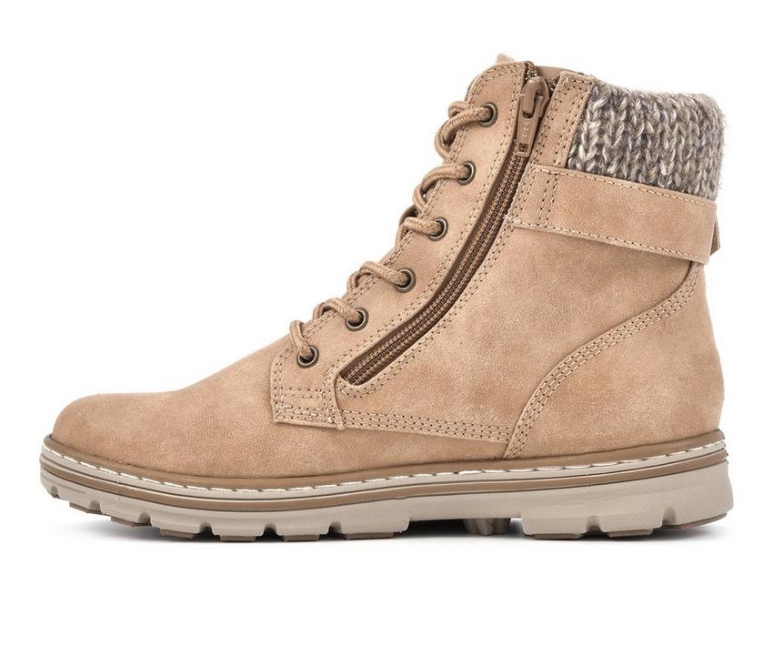Women's Cliffs by White Mountain Kelsie Lace-Up Booties