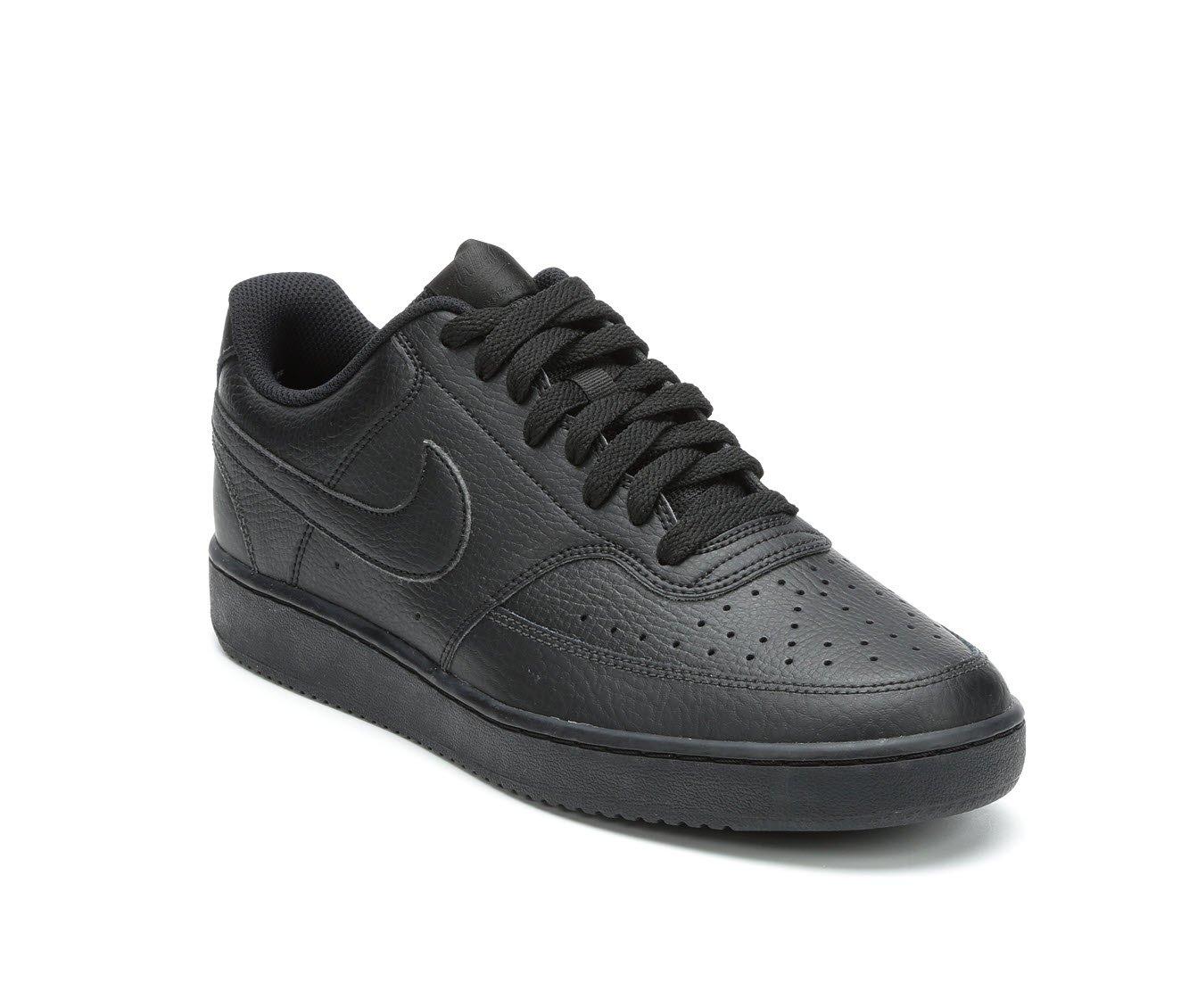 Grey Nike Mens Court Vision Low Sneaker, Mens