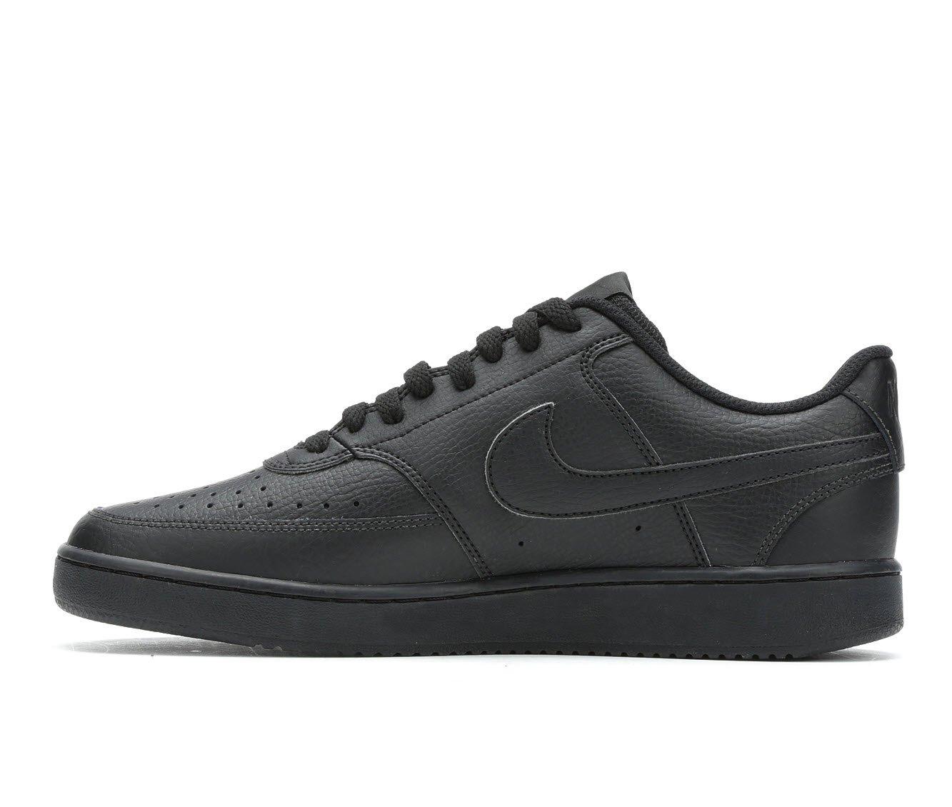 Nike Men's Court Vision Low Shoes in Black, Size: 11 | FD0321-010