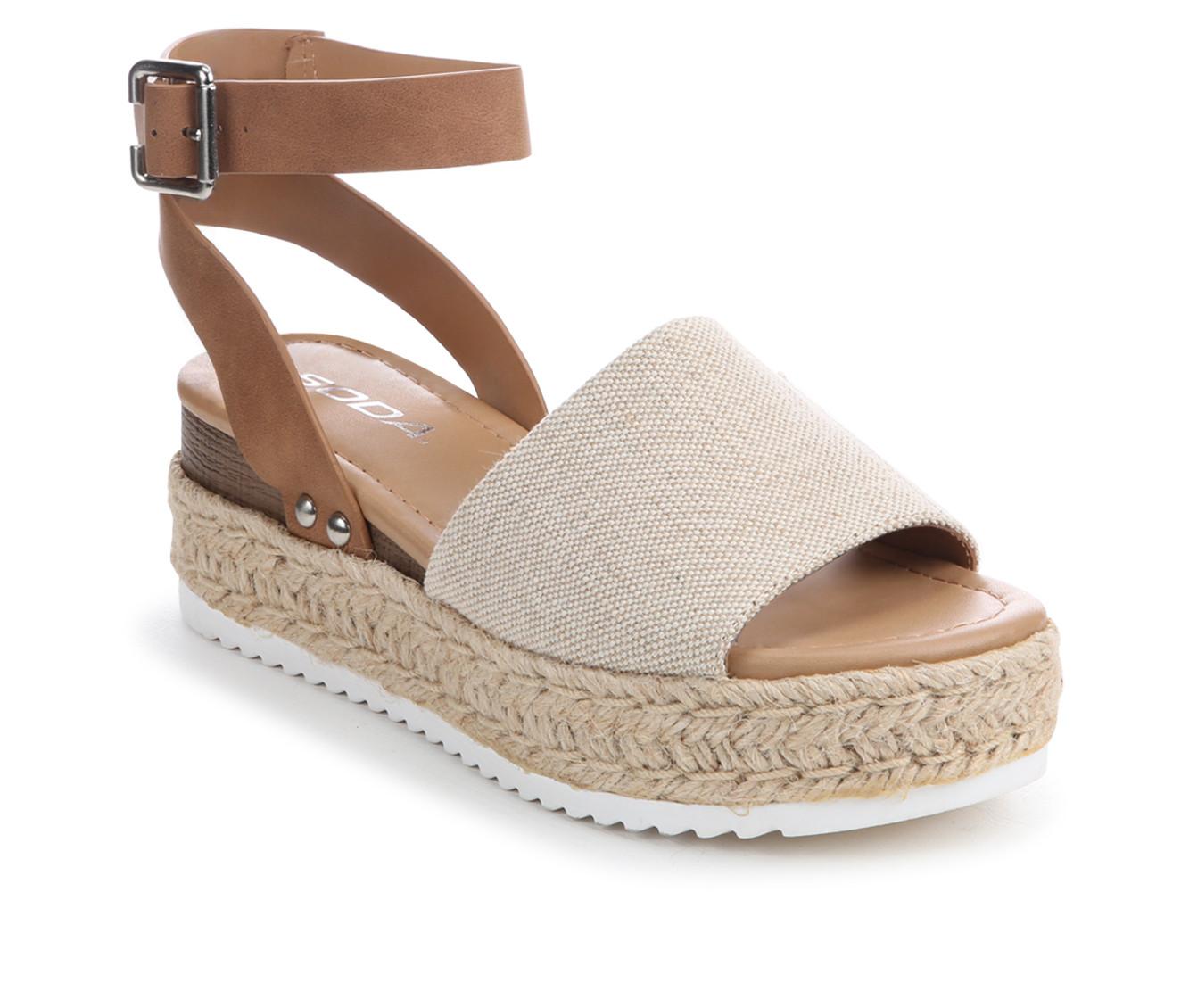 Women's Soda Topic Platform Sandals | Shoe Carnival