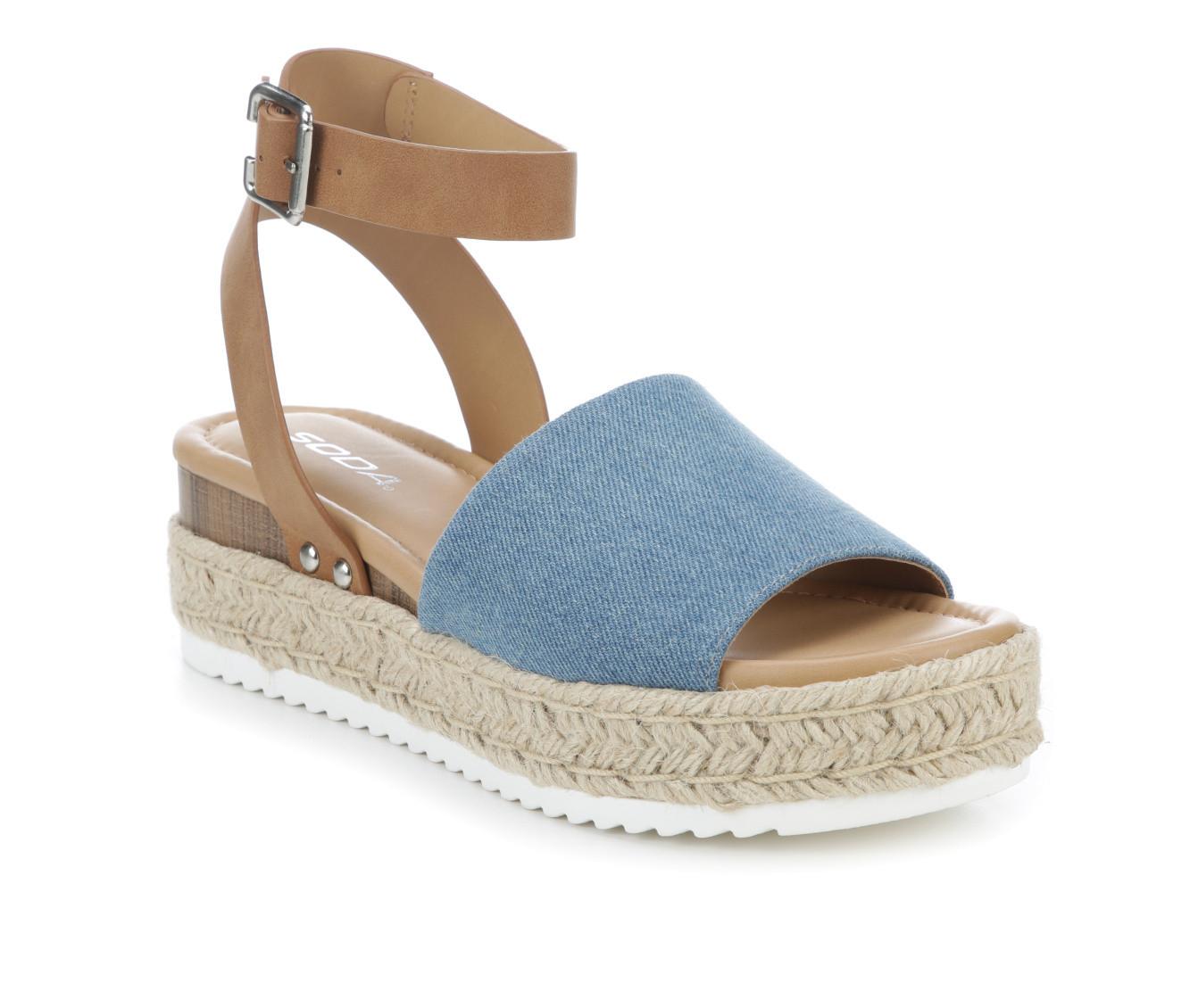 Women's Soda Topic Platform Sandals