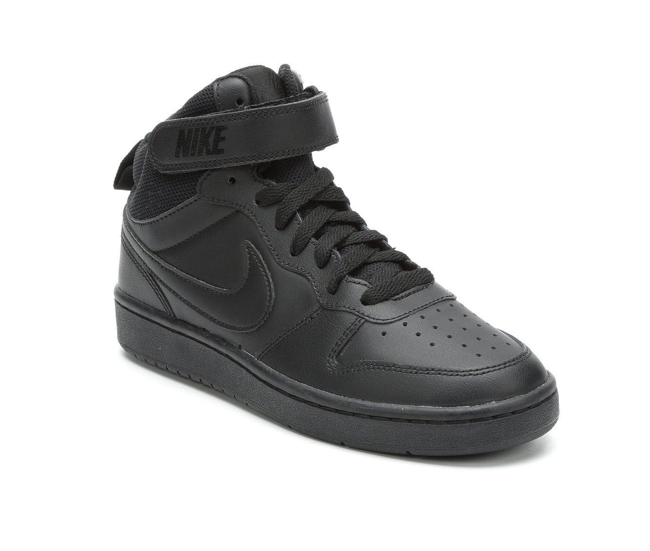 Boys' Nike Big Kid Court Borough Mid 2 Sneakers | Shoe Carnival