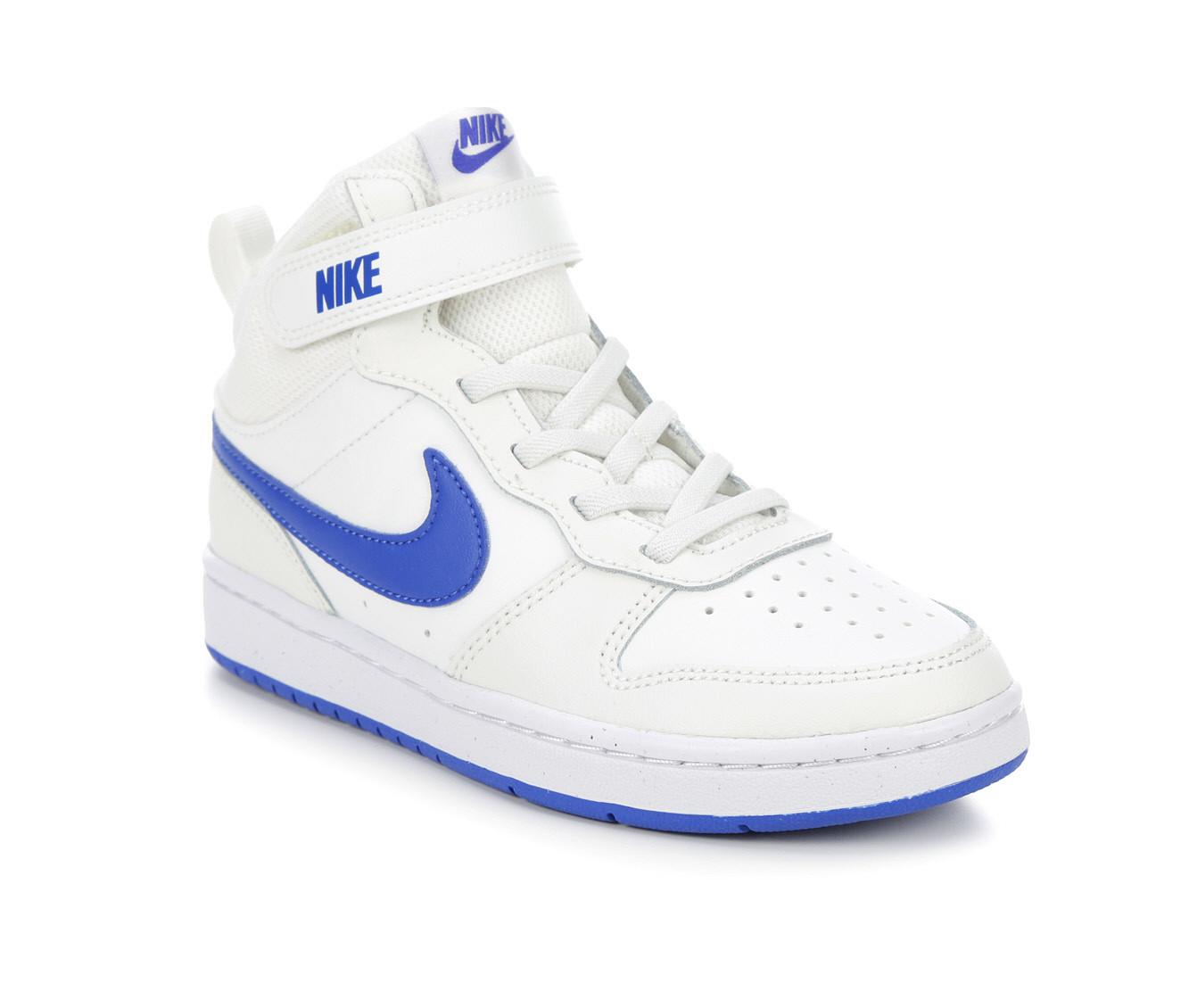 Boys' Nike Big Kid Court Borough Mid 2 Sneakers