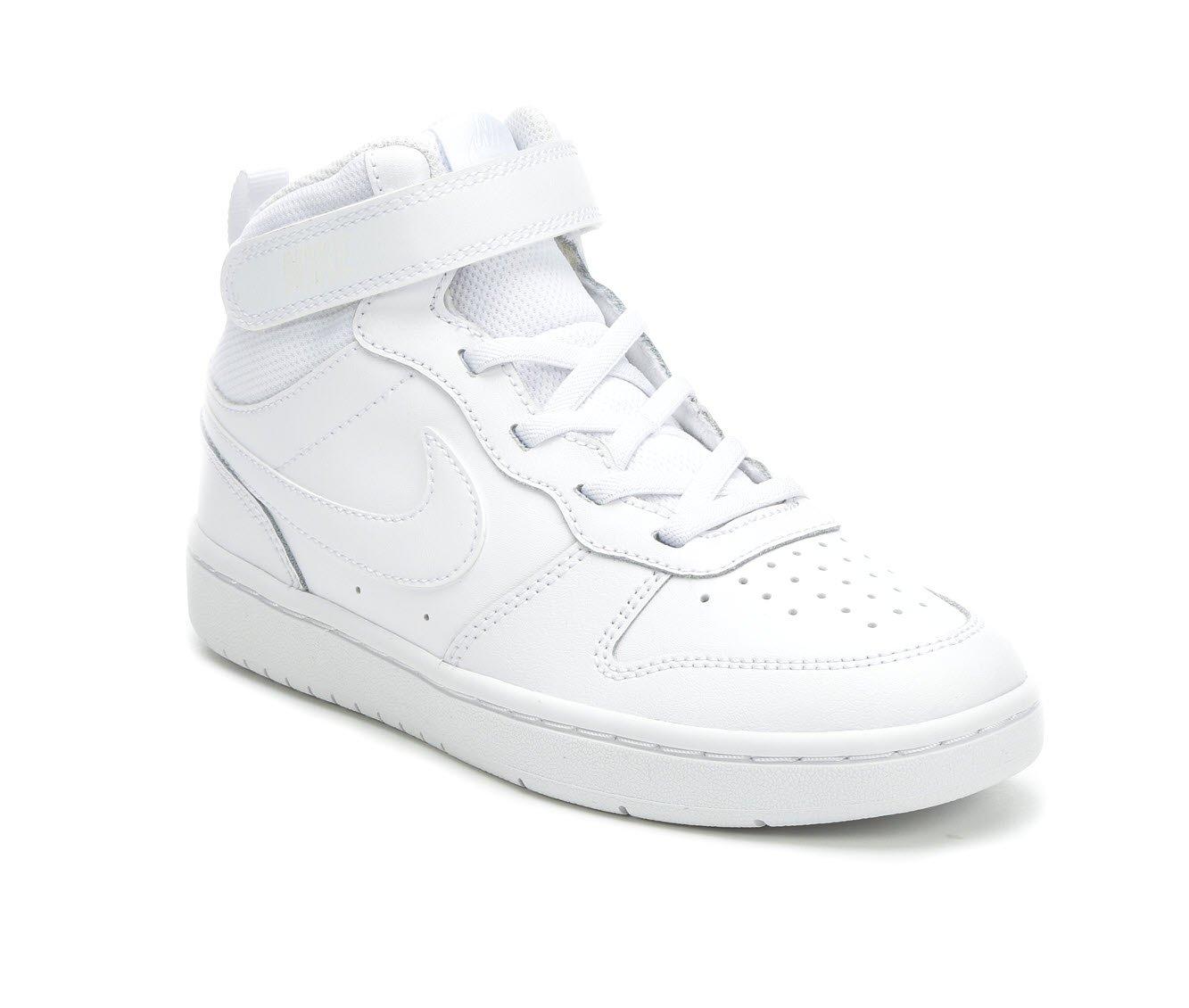 Boys' Nike Little Kid Court Borough Mid 2 Sneakers | Shoe Carnival