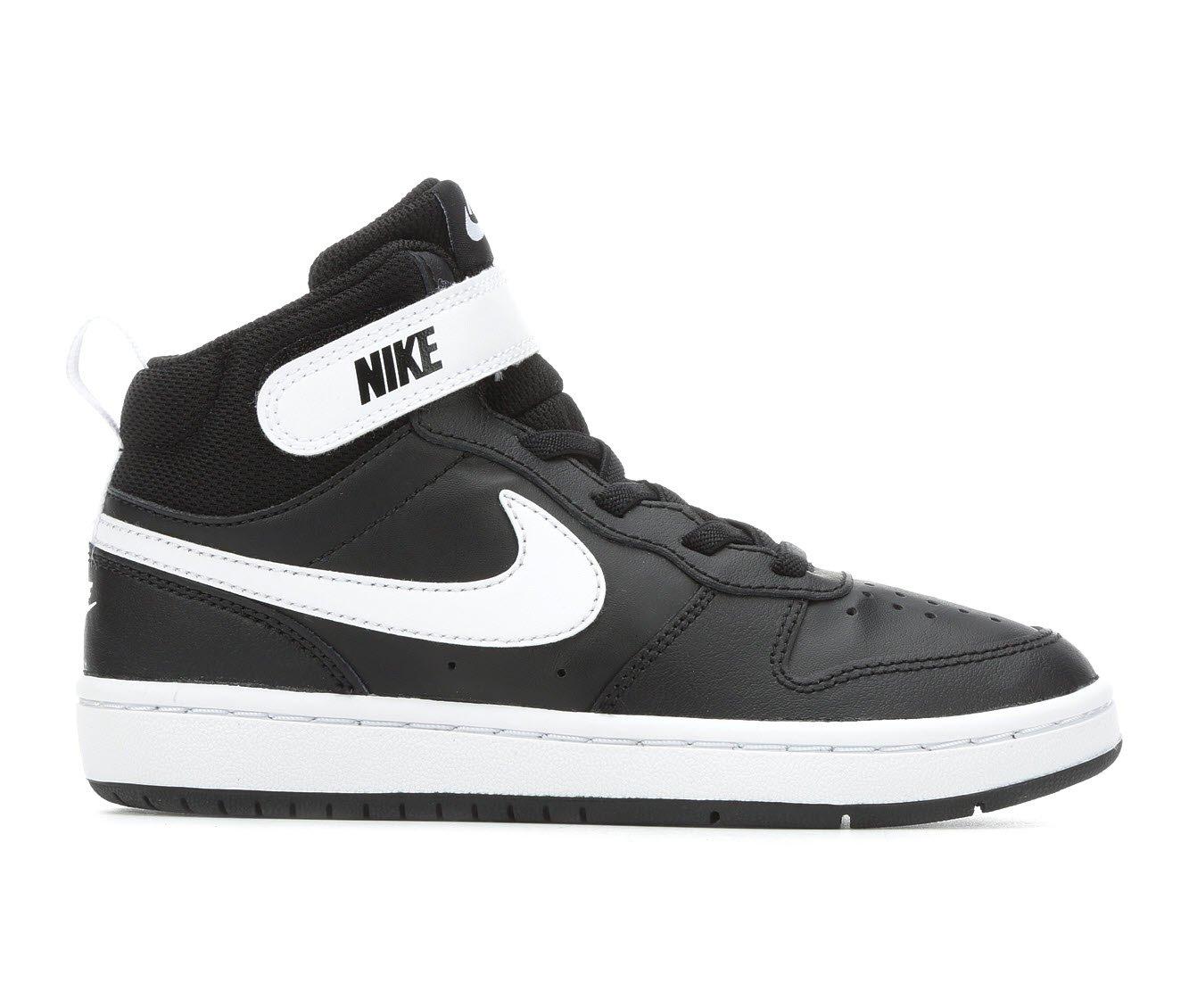 Boys' Nike Little Kid Court Borough Mid 2 Sneakers