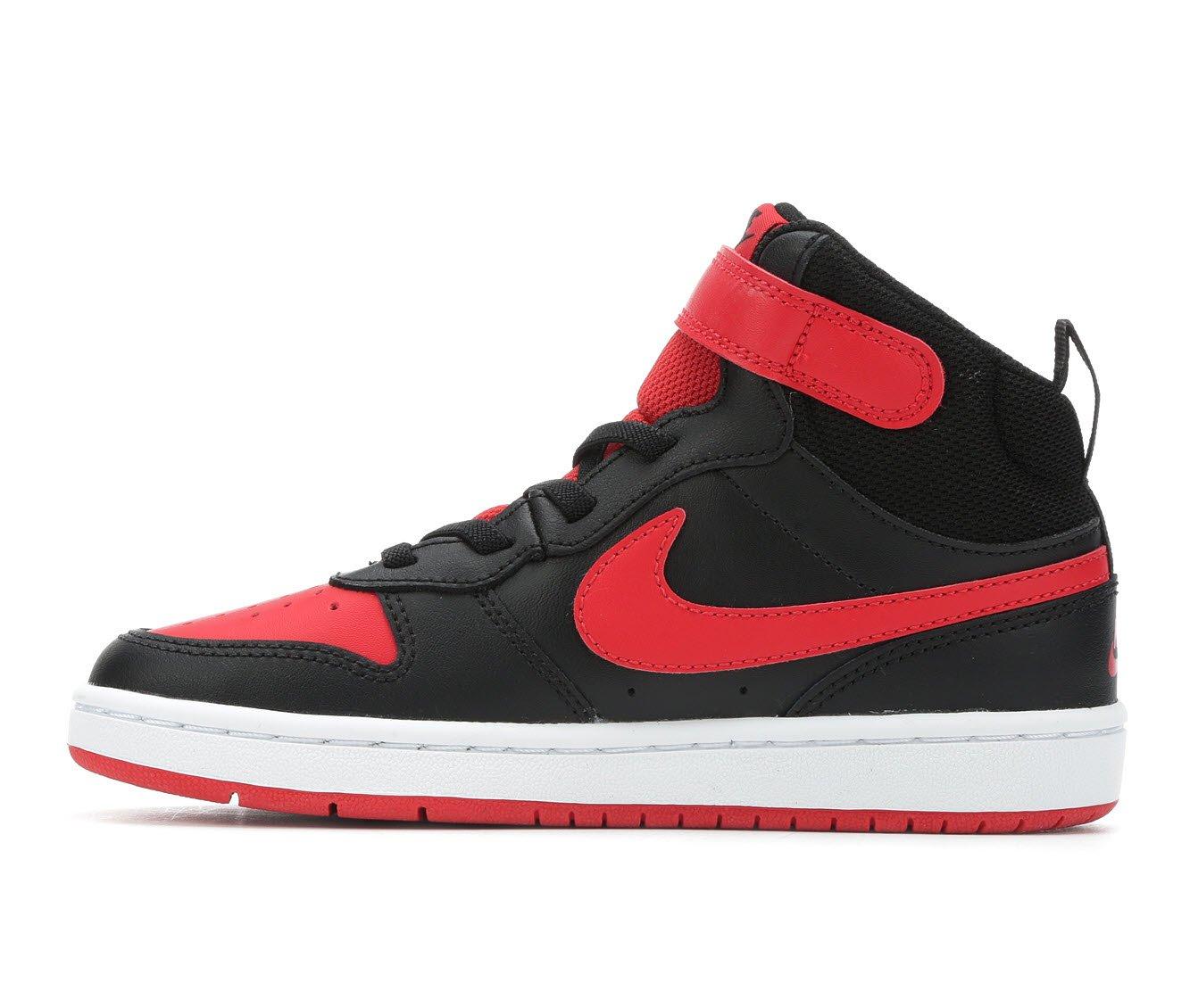 Kids' Nike Little Kid Court Borough Mid 2 Sneakers