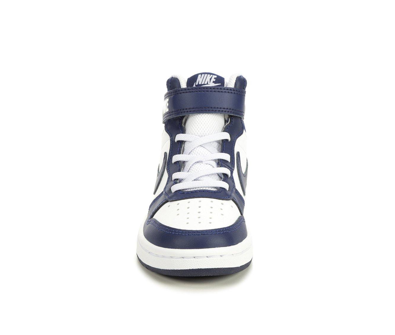 Boys' Nike Little Kid Court Borough Mid 2 Sneakers