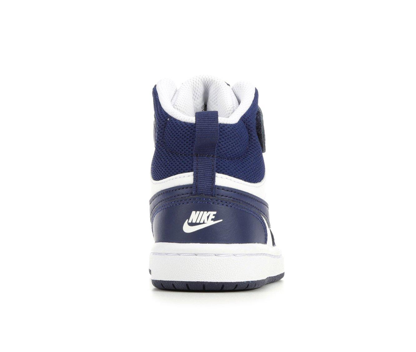 Boys' Nike Little Kid Court Borough Mid 2 Sneakers