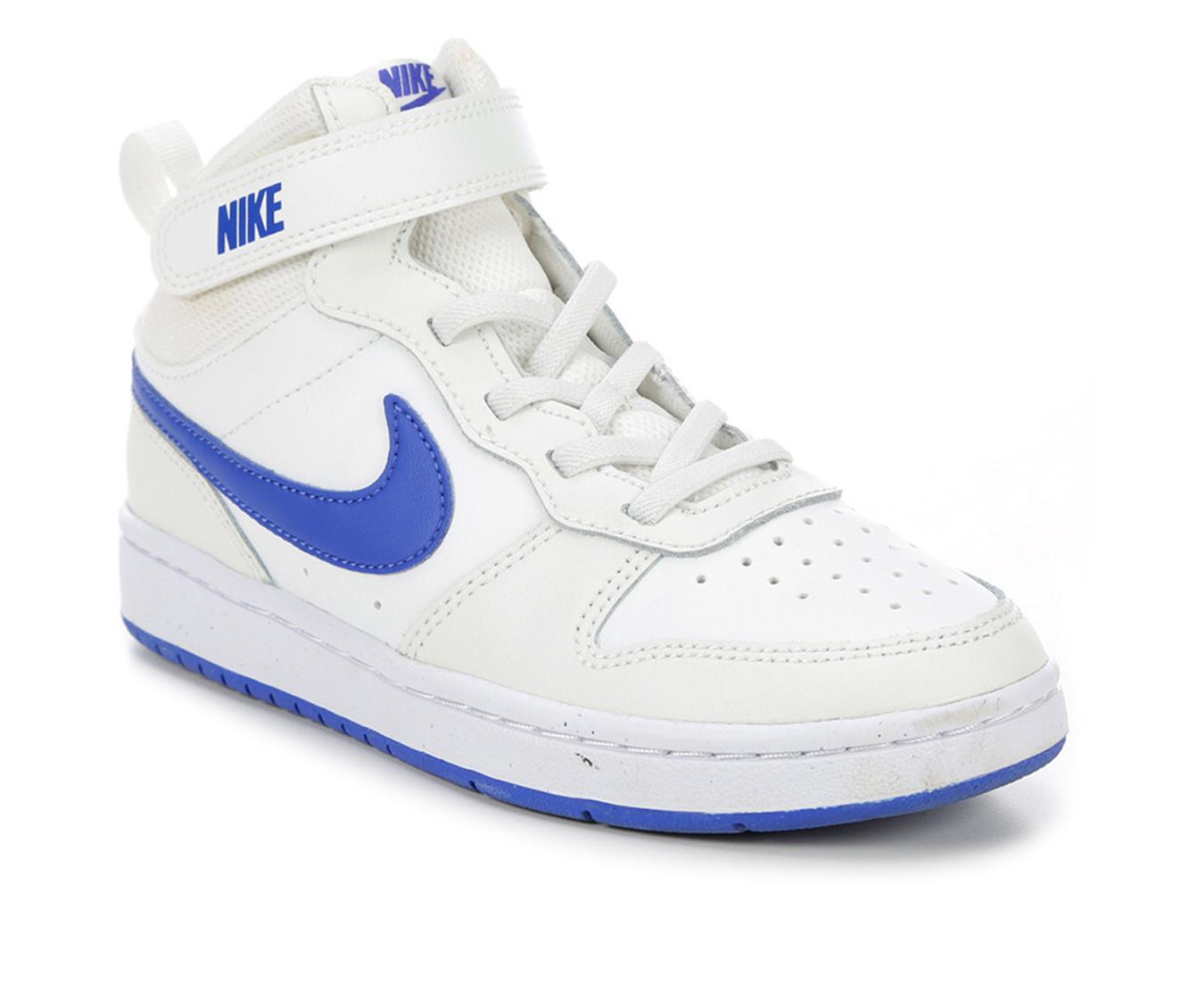 Boys' Nike Little Kid Court Borough Mid 2 Sneakers