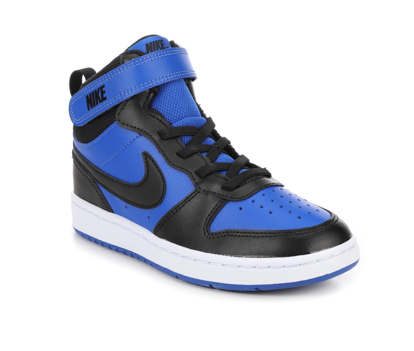 Boys' Nike Little Kid Court Borough Mid 2 Sneakers