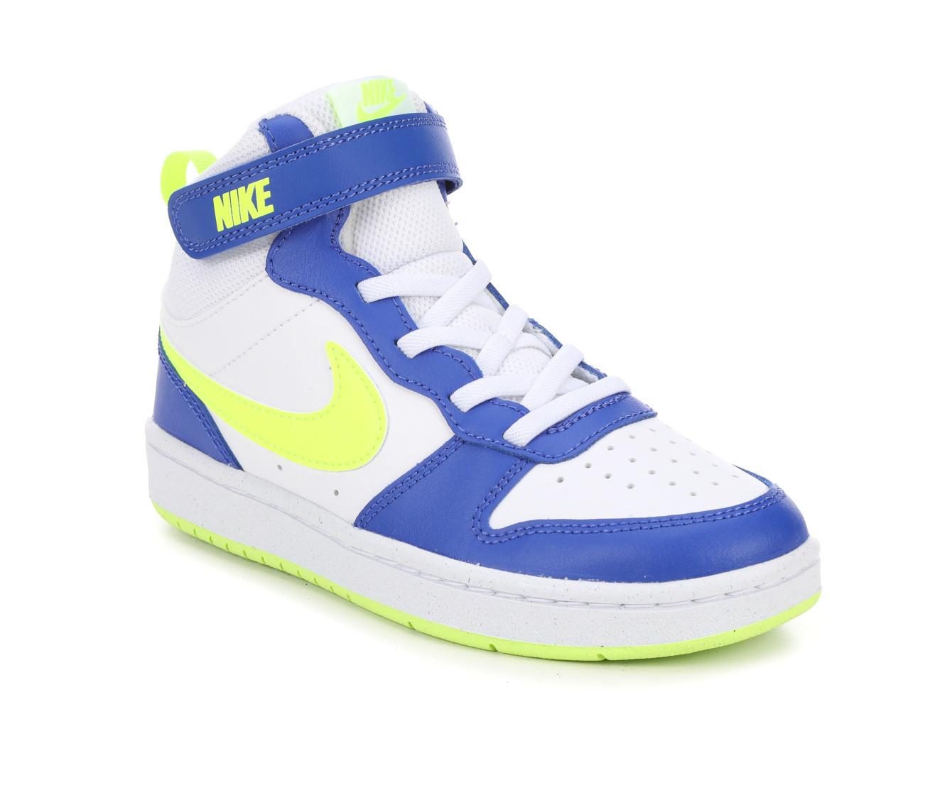 Kids' Nike Little Kid Court Borough Mid 2 Sneakers