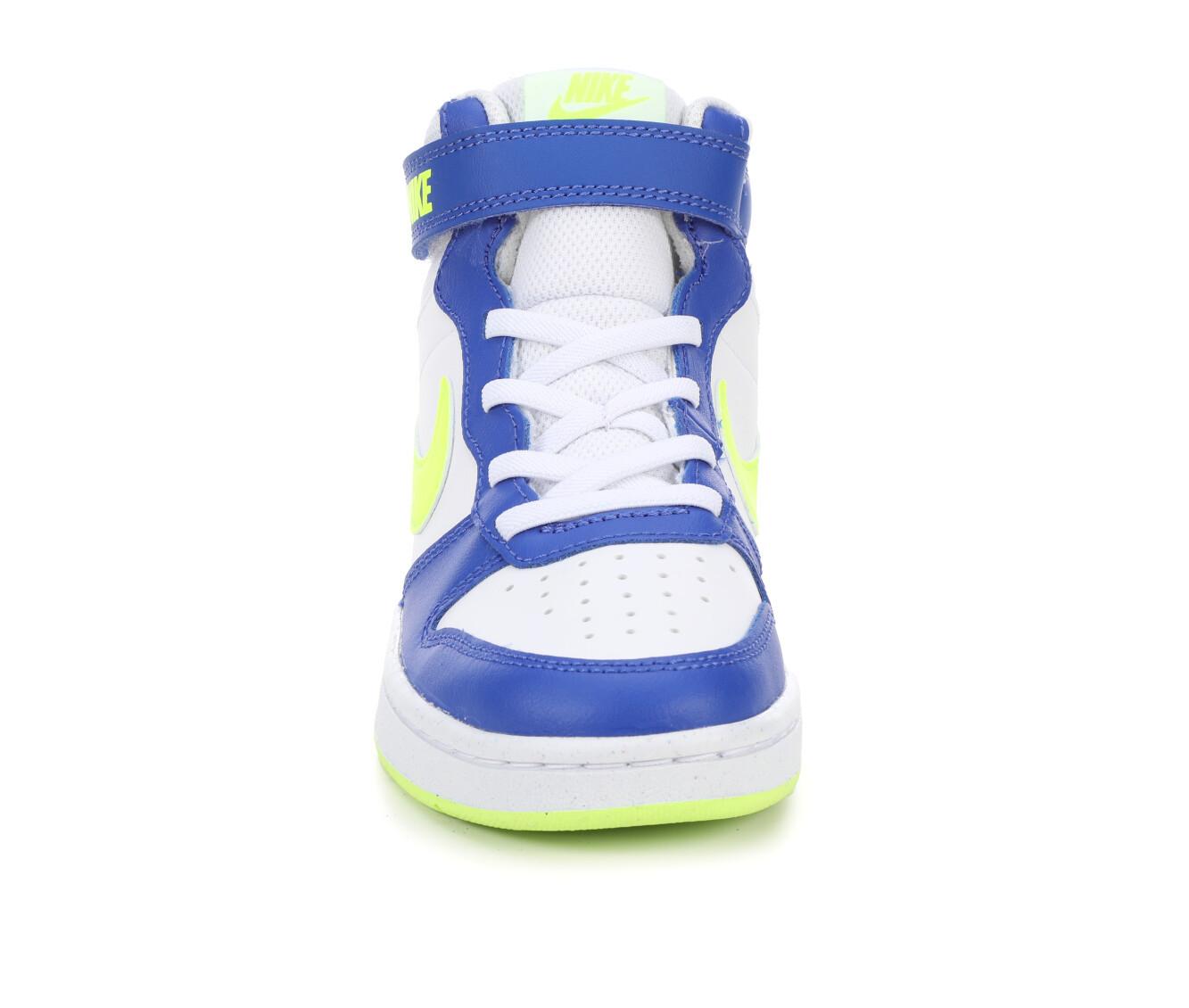 Kids' Nike Little Kid Court Borough Mid 2 Sneakers