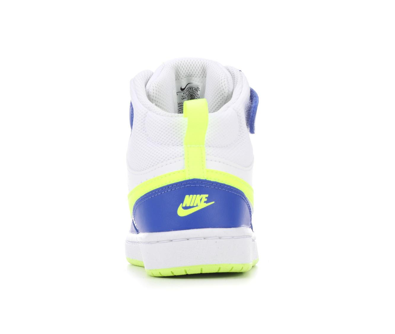 Kids' Nike Little Kid Court Borough Mid 2 Sneakers