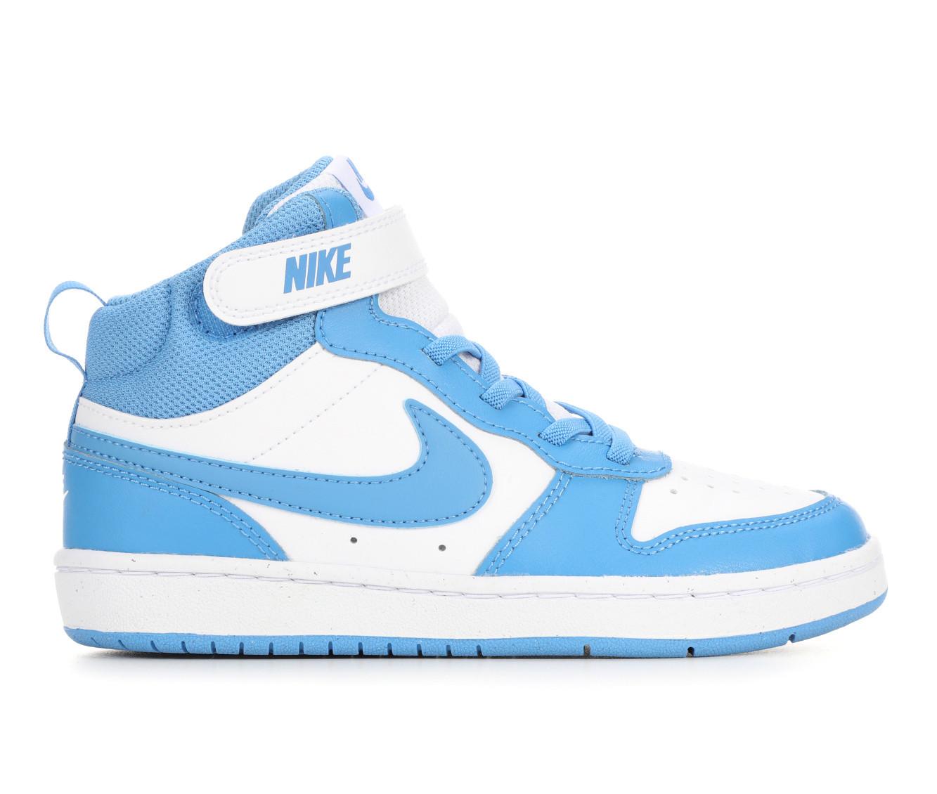 Kids' Nike Little Kid Court Borough Mid 2 Sneakers