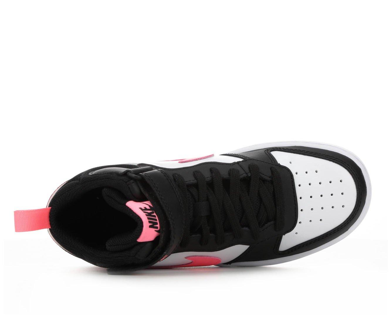 Girls' Nike Big Kid Court Borough Mid 2 Sneakers