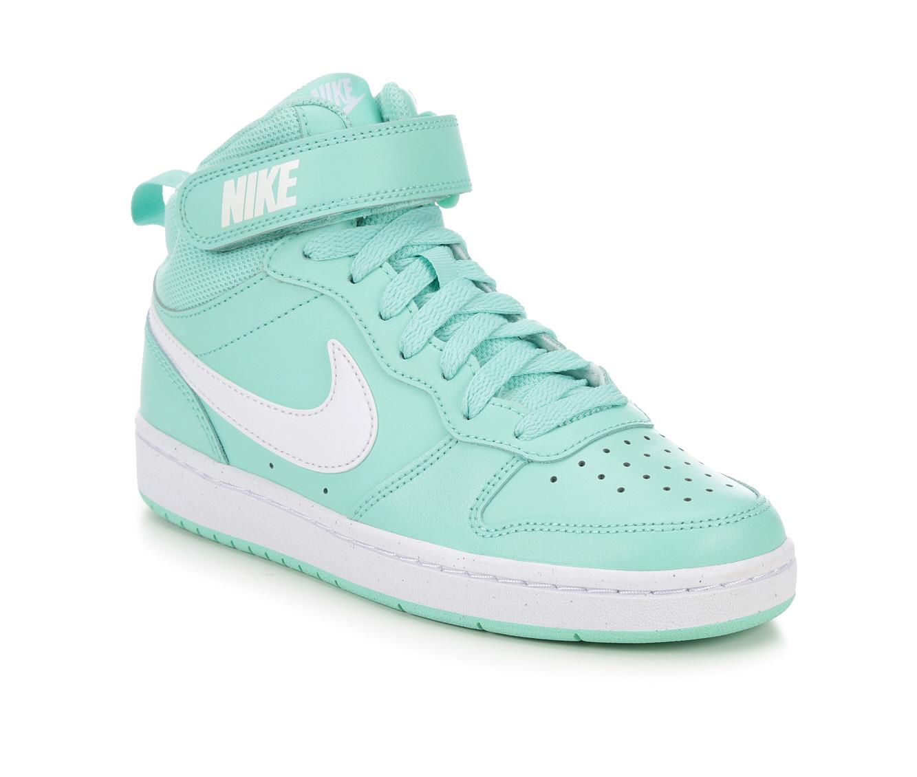 Girls' Nike Big Kid Court Borough Mid 2 Sneakers