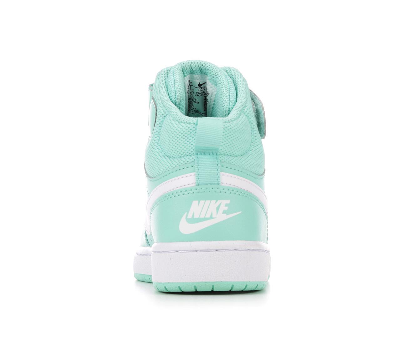 Girls' Nike Big Kid Court Borough Mid 2 Sneakers