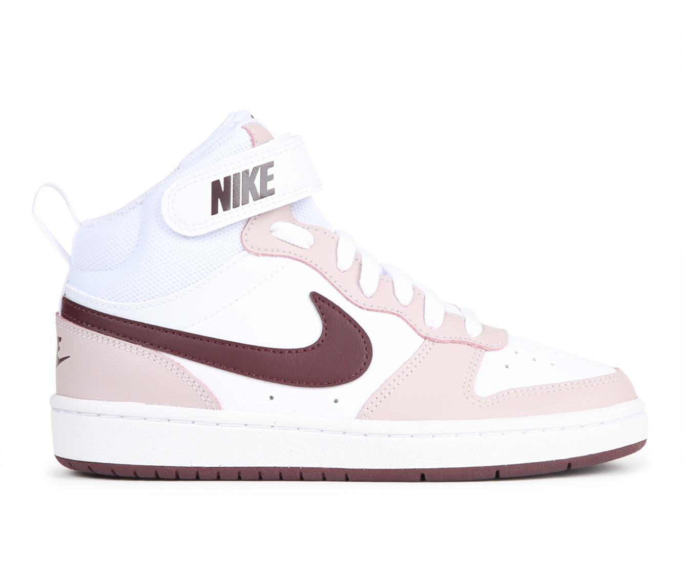 Kids' Nike Big Kid Court Borough Mid 2 Sneakers