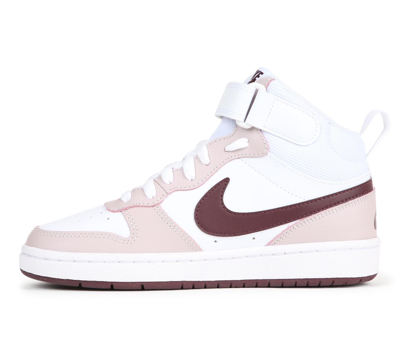 Kids' Nike Big Kid Court Borough Mid 2 Sneakers