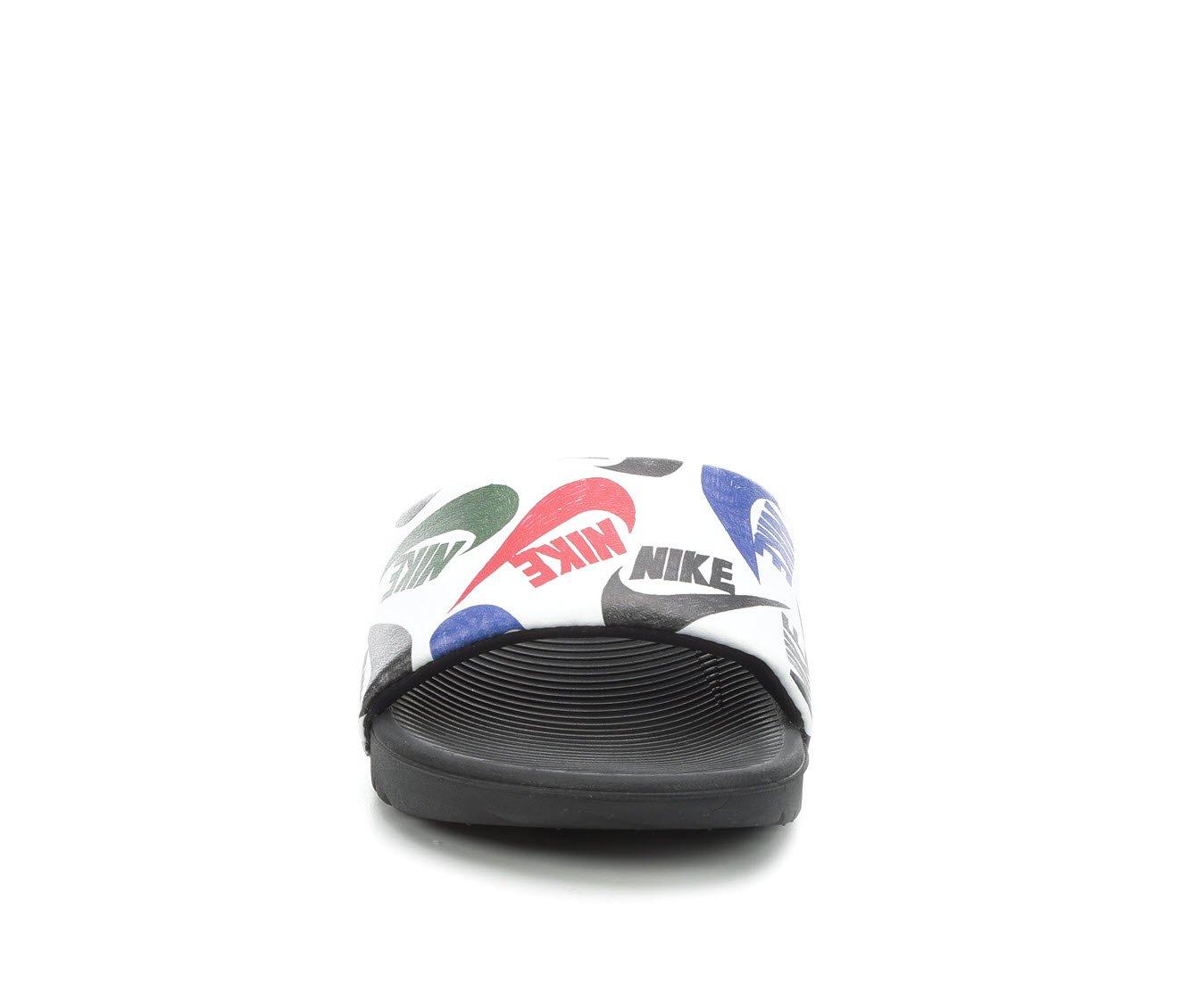 Boys' Nike Little Kid & Big Kid Kawa Print Sport Slides